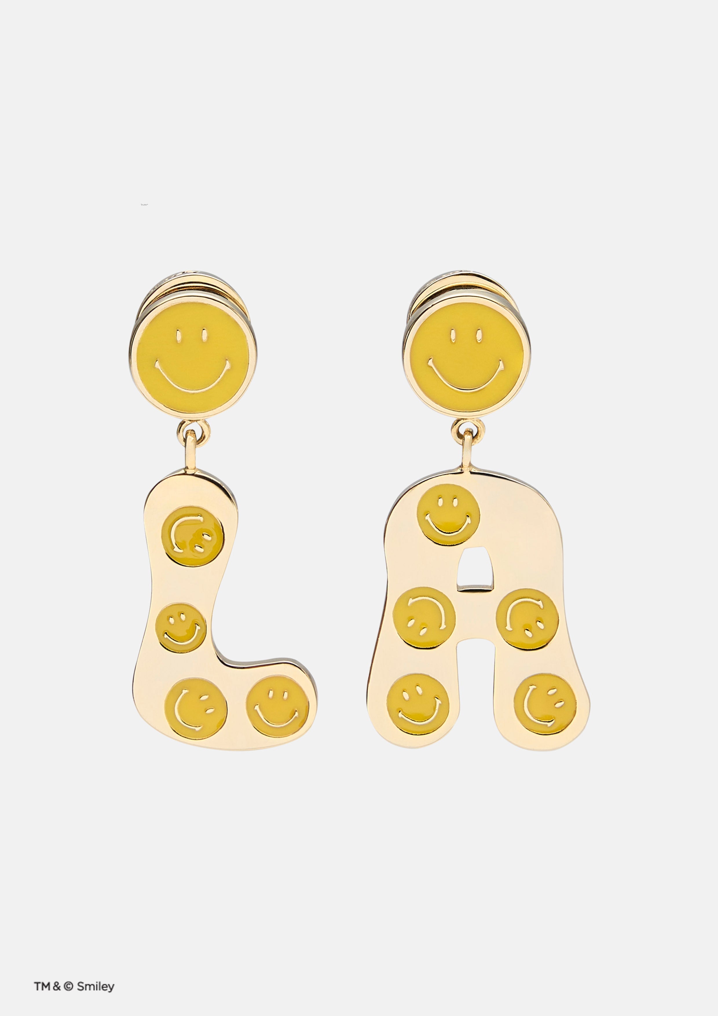 Sugarpop Smiley Earrings
