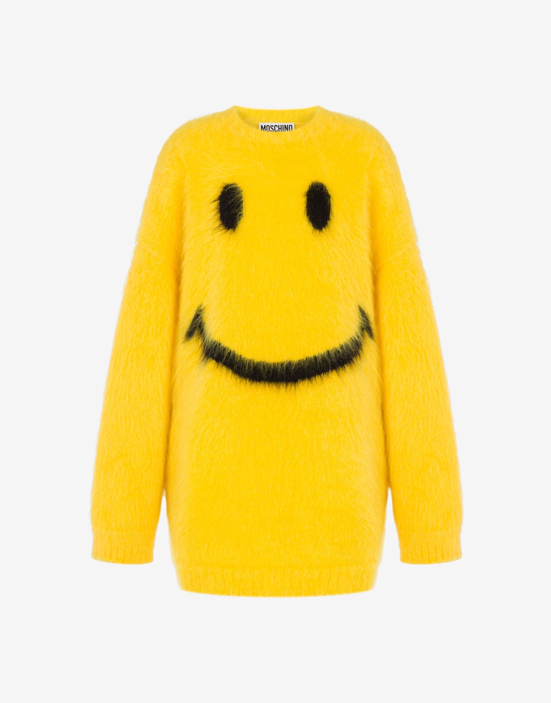 Dress in brushed mohair Smiley