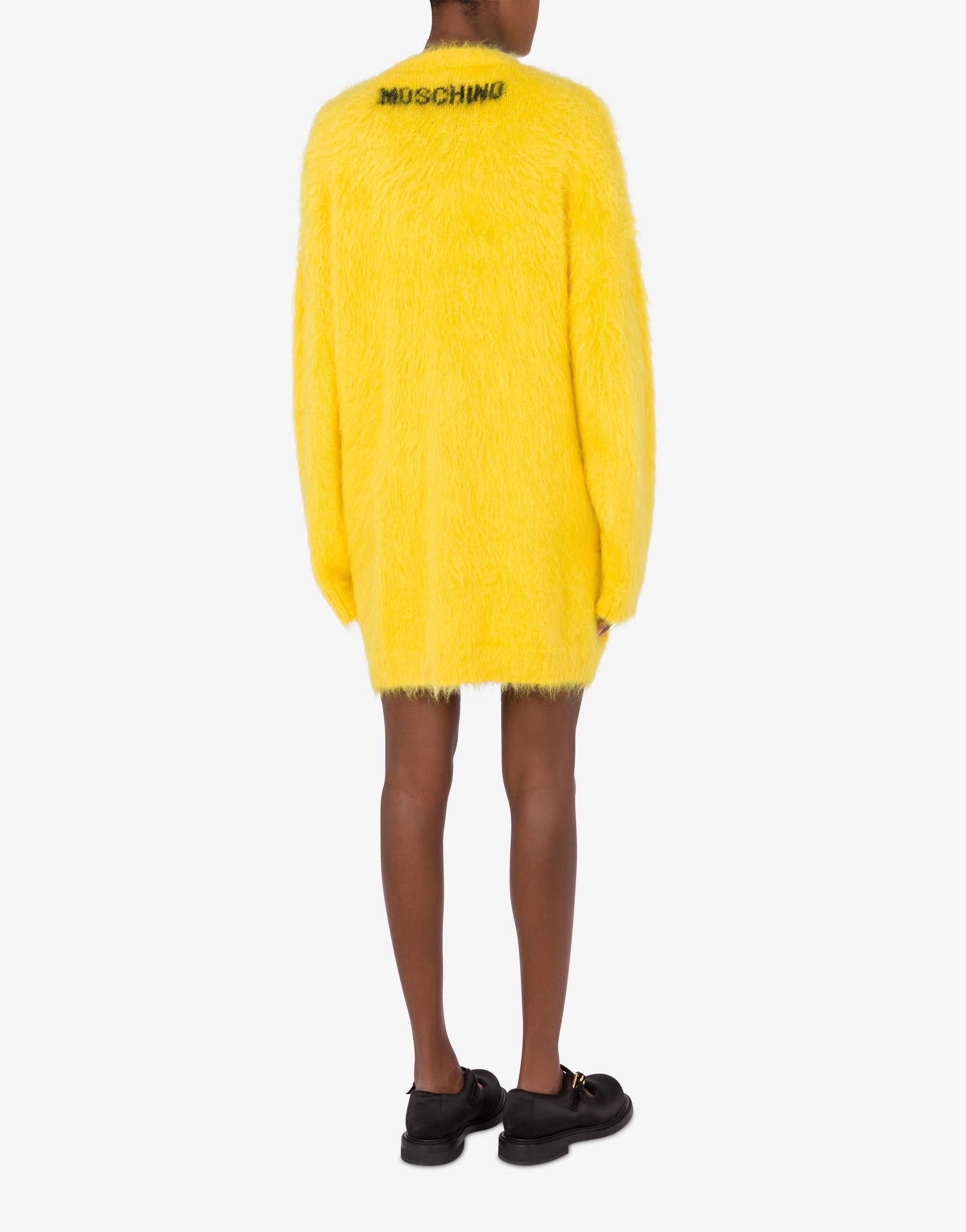 Dress in brushed mohair Smiley