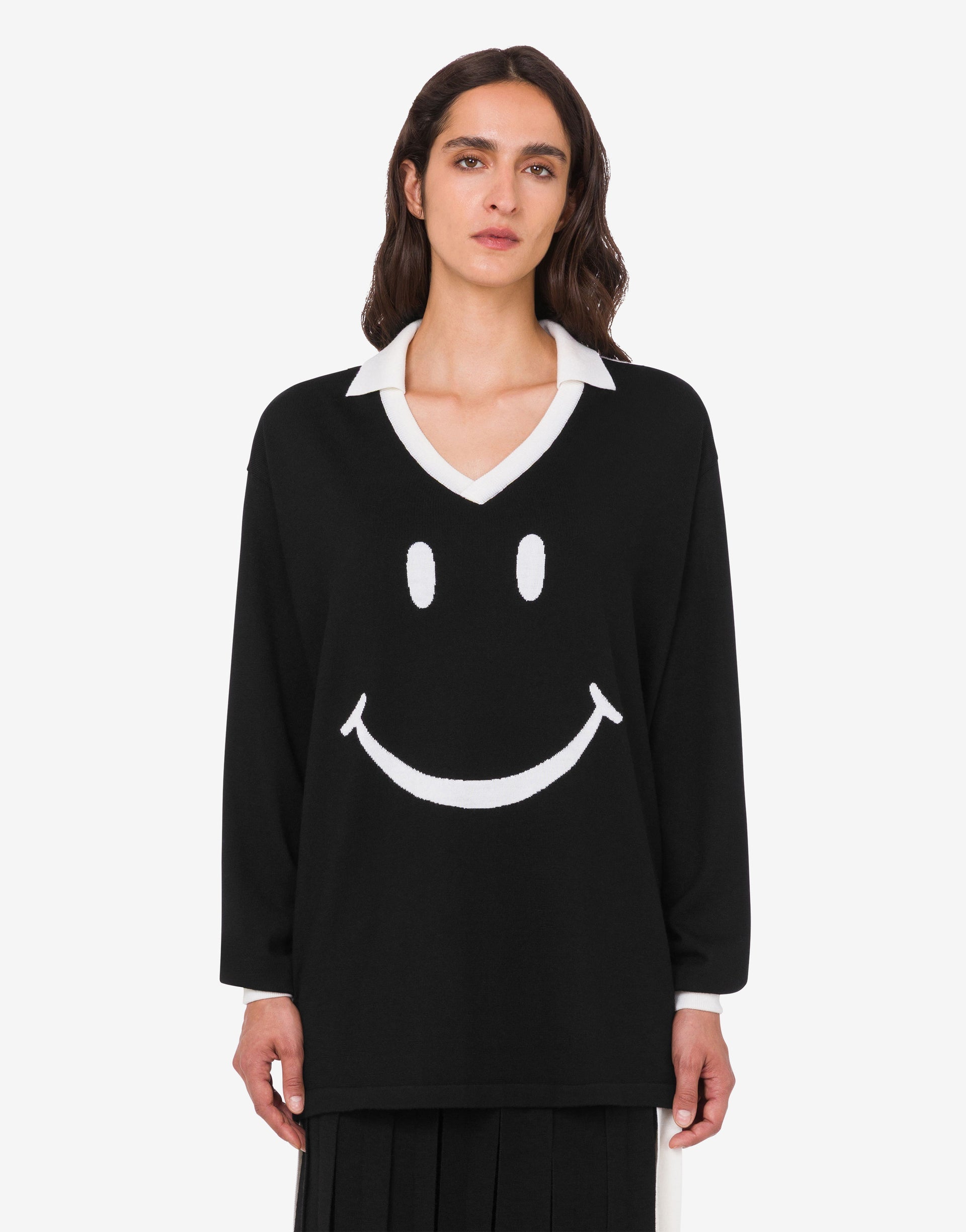 Smiley® extra-fine merino wool sweater