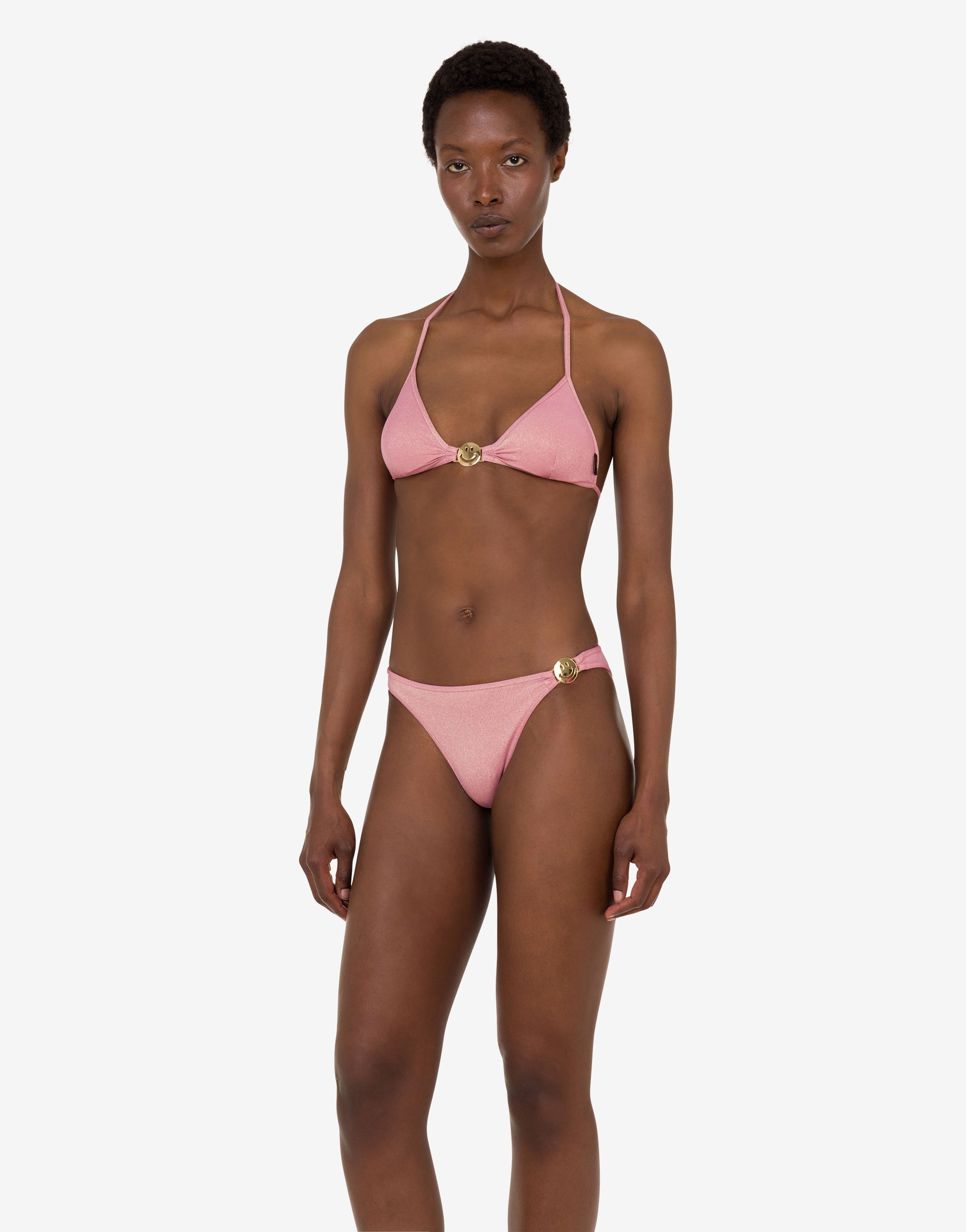 Smiley® lurex jersey swim briefs