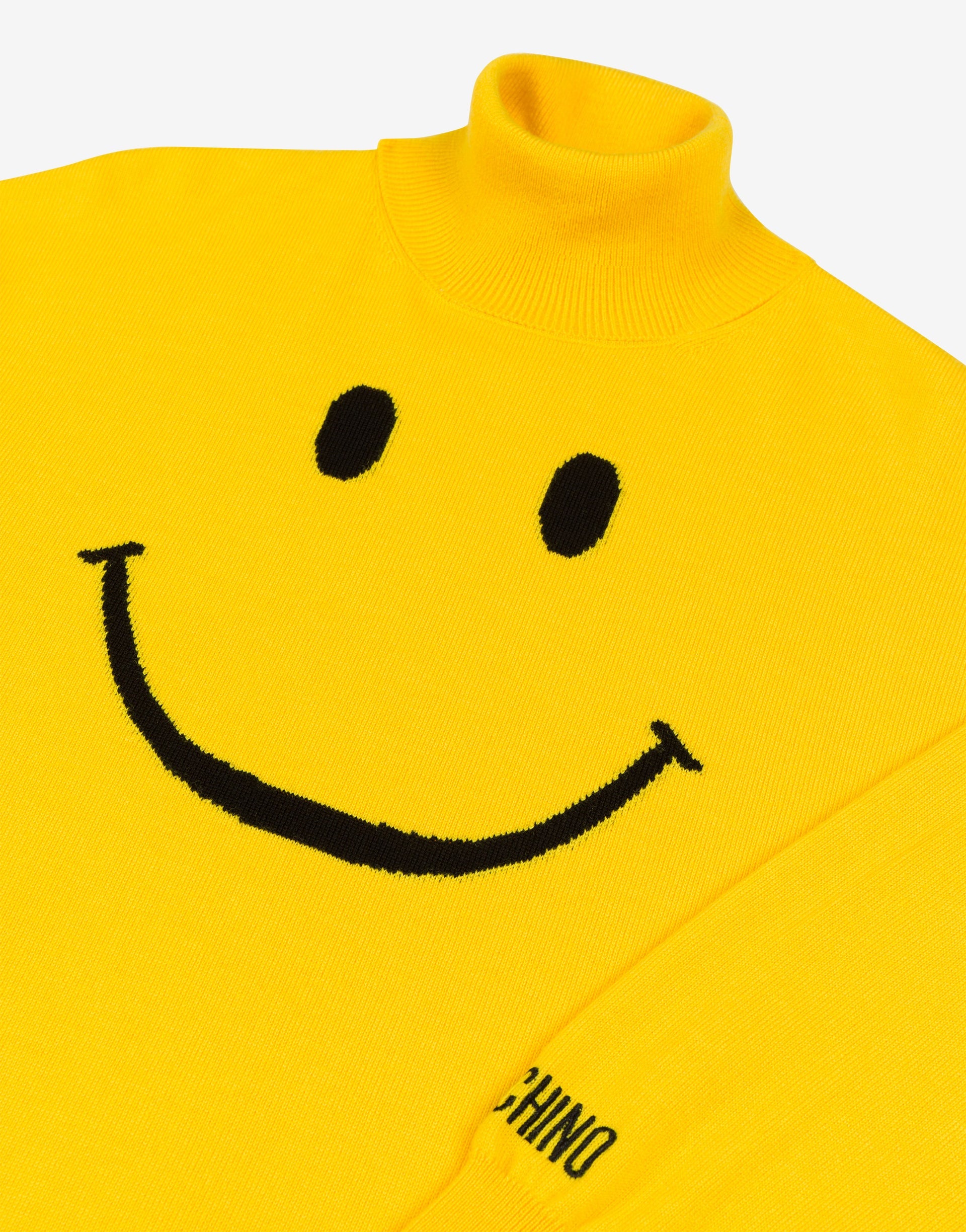 Smiley® Embroidery wool knit dress