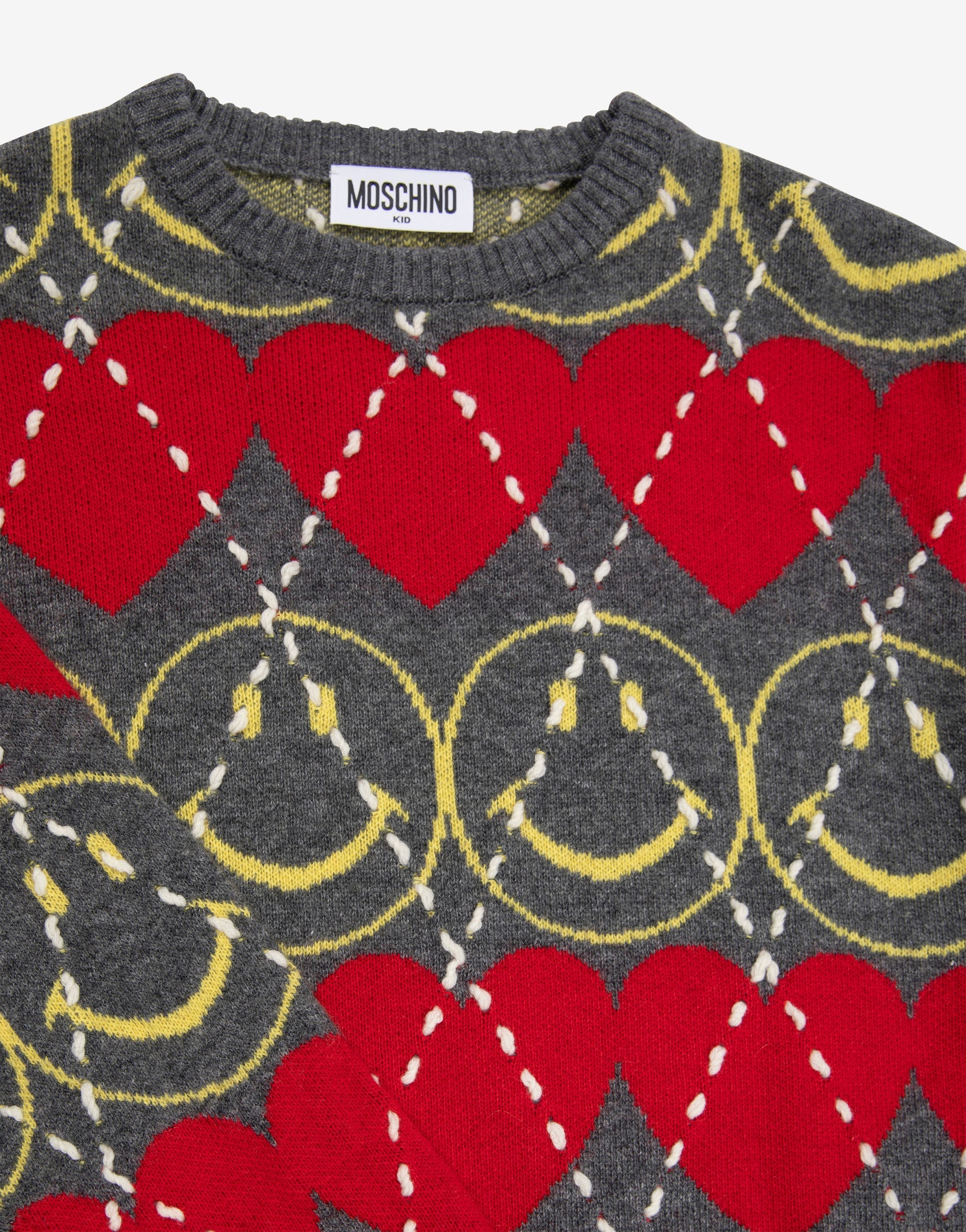 Smiley® wool blend dress