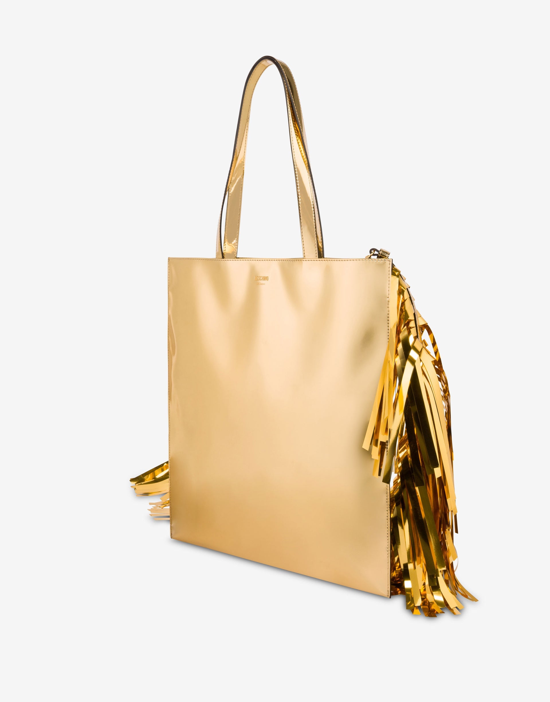 Smiley® mirror effect tote