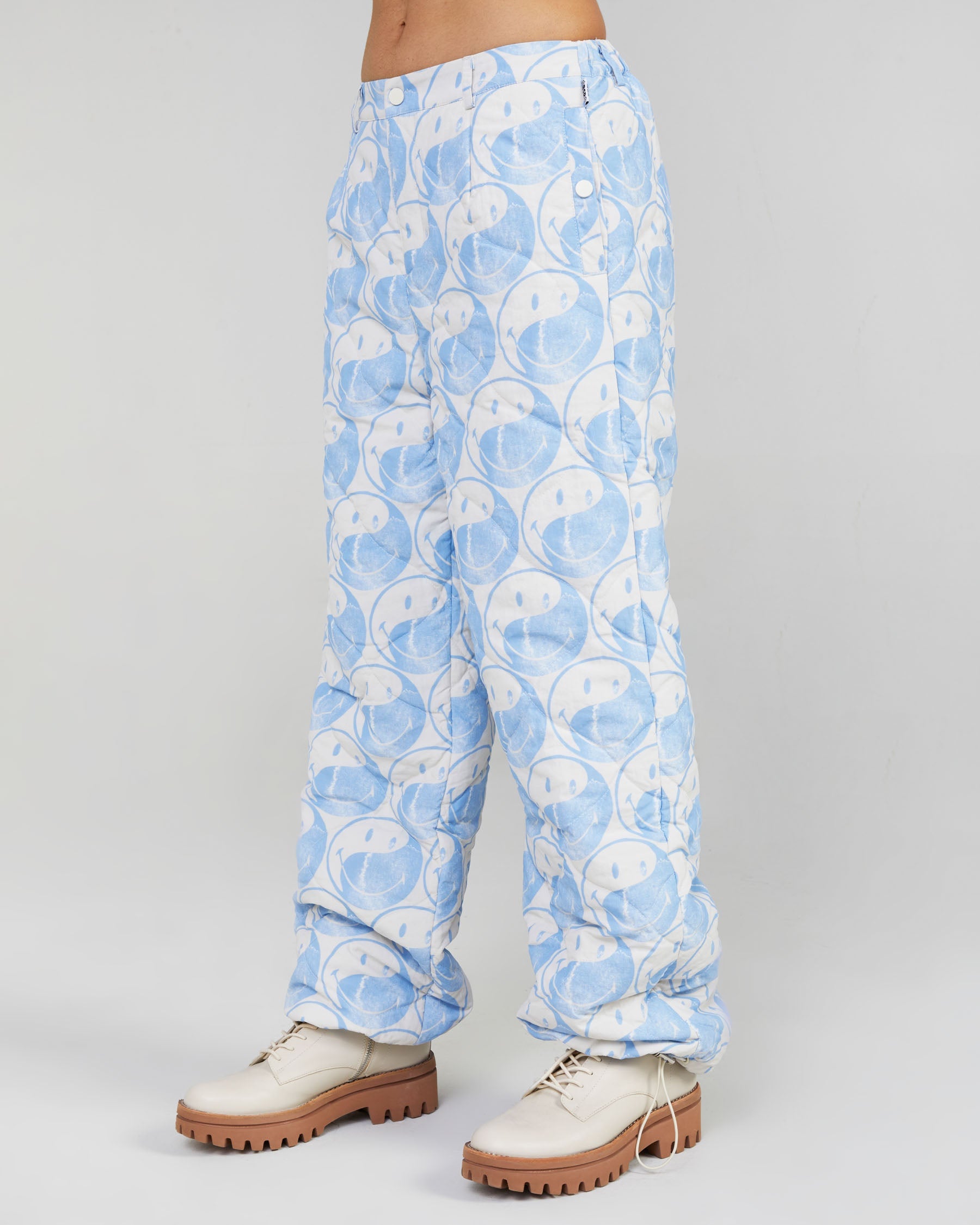 Smiley® Yin-Yang Quilted Pants