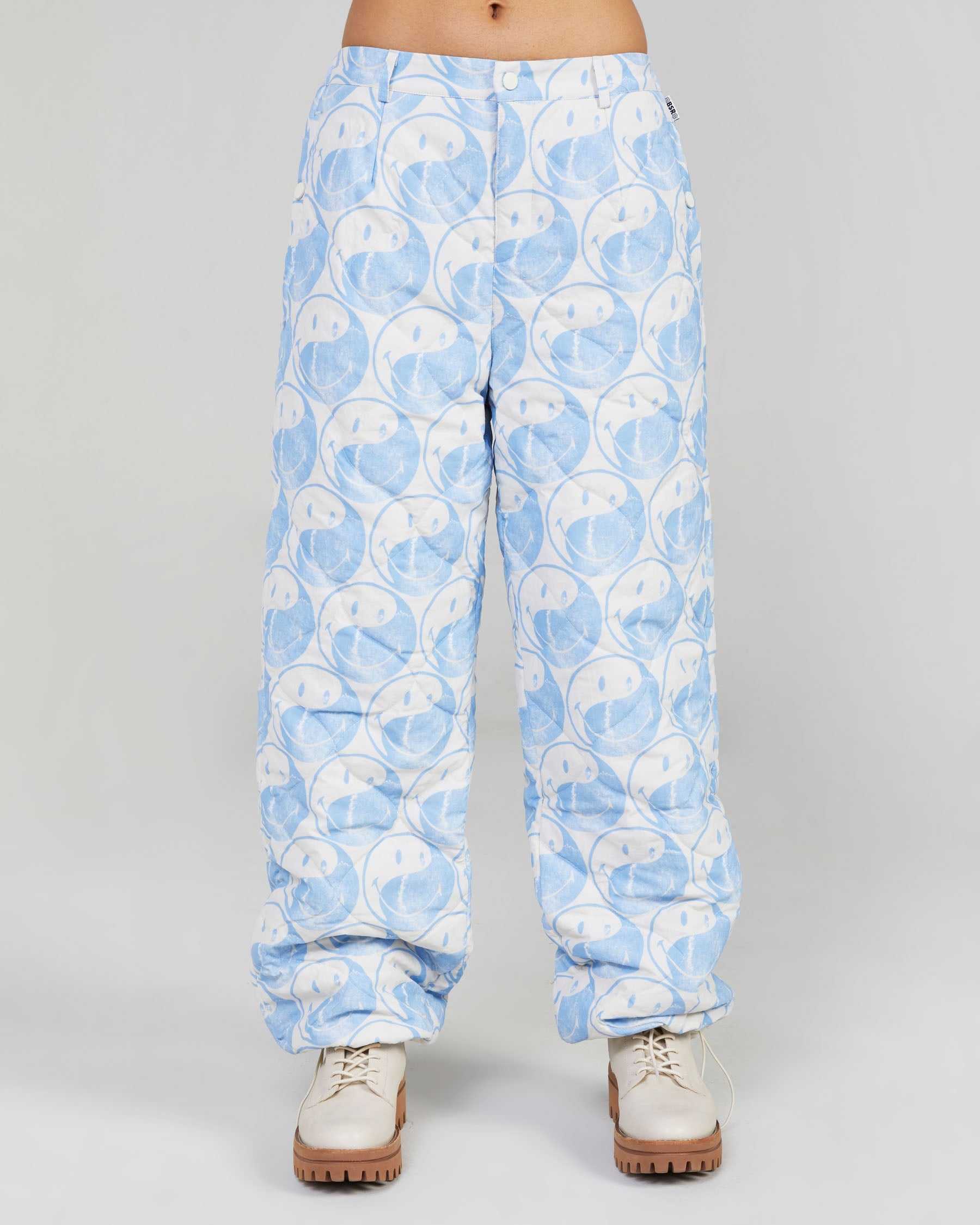 Smiley® Yin-Yang Quilted Pants