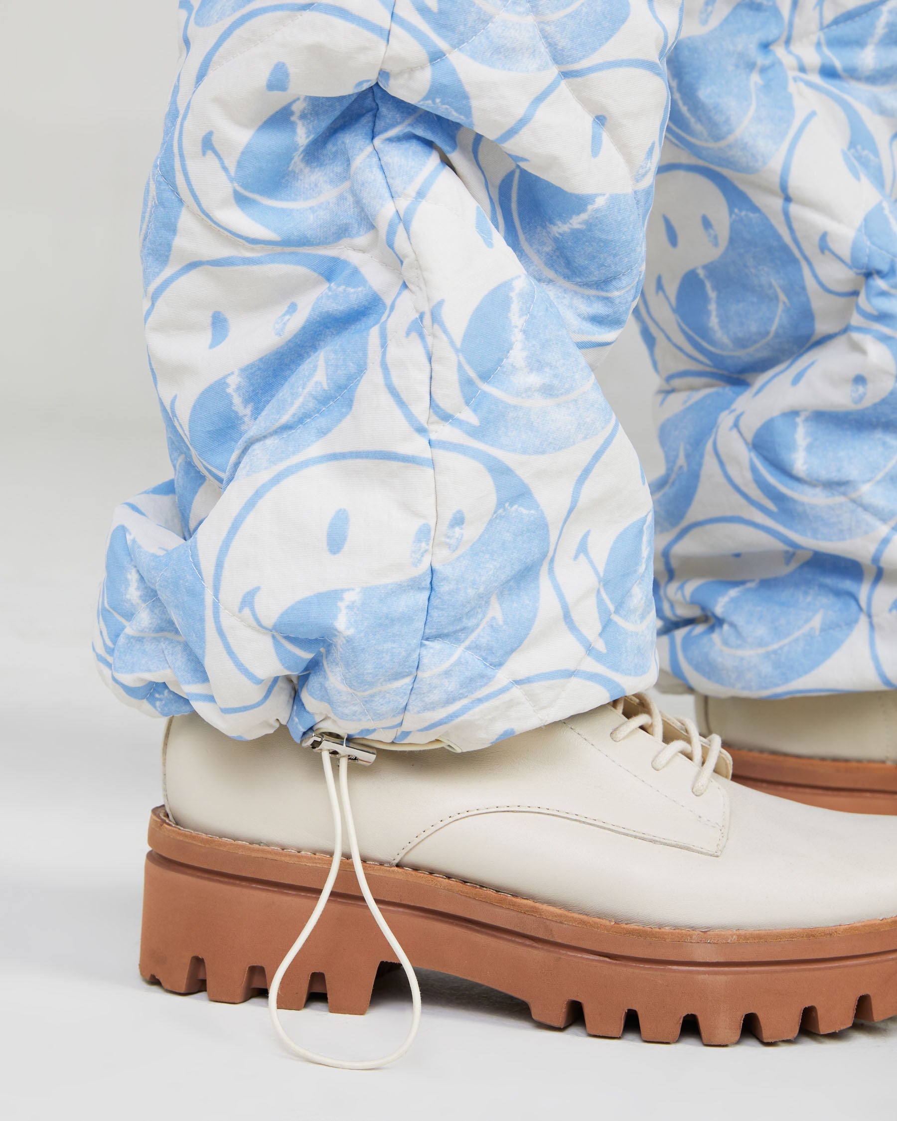 Smiley® Yin-Yang Quilted Pants