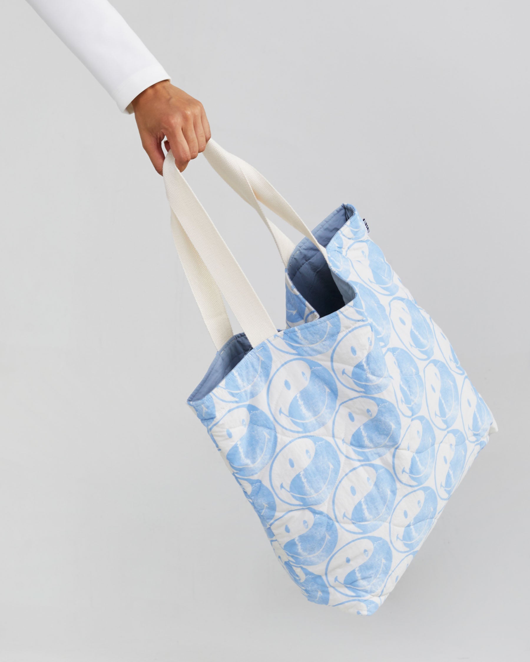 Smiley® Yin-Yang Quilted Tote