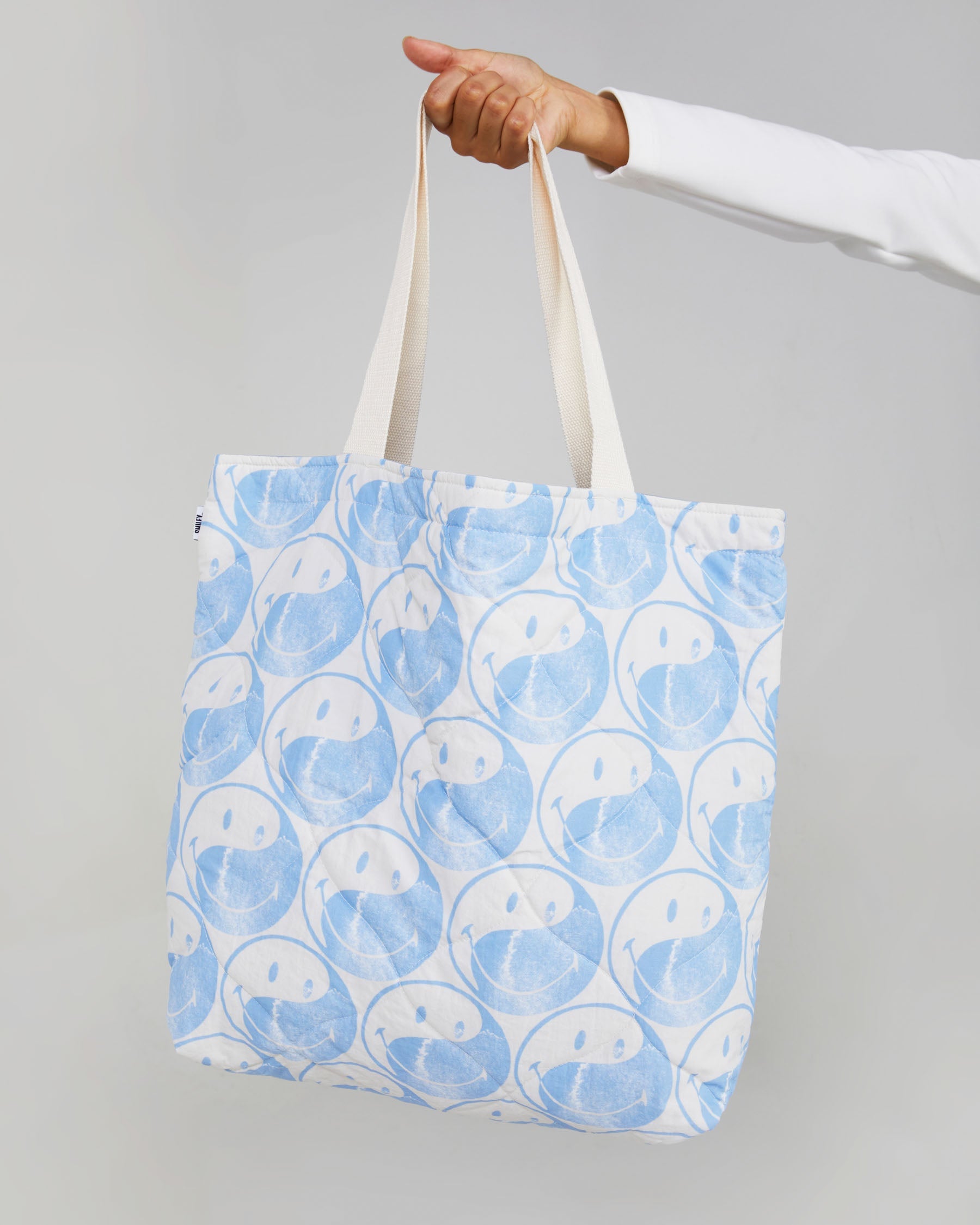 Smiley® Yin-Yang Quilted Tote