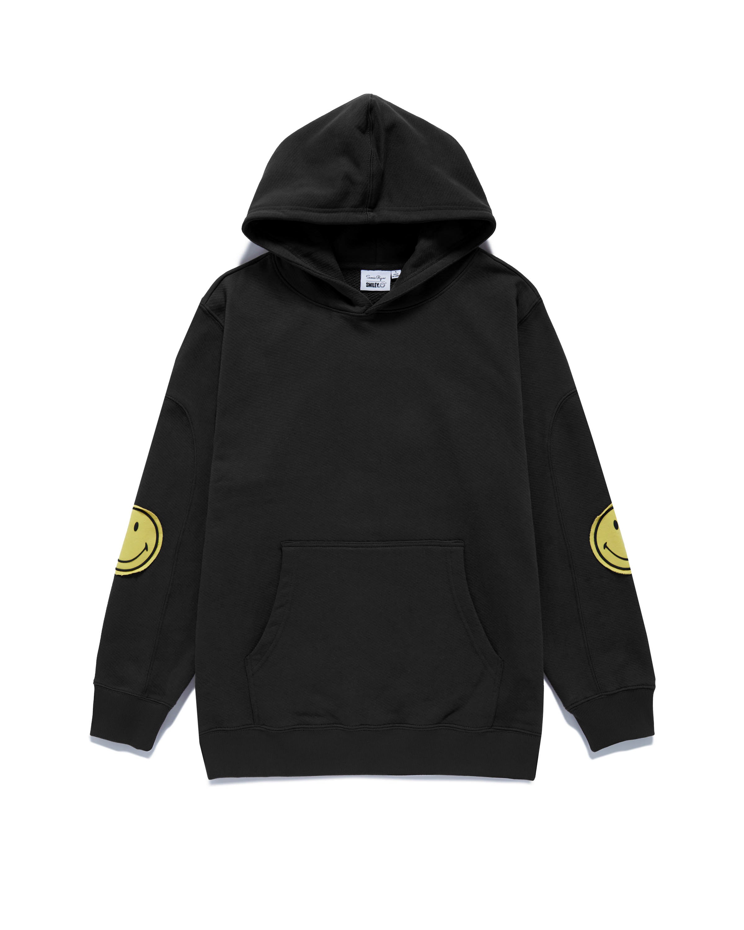 Smiley® Oversized Hoodie, Black