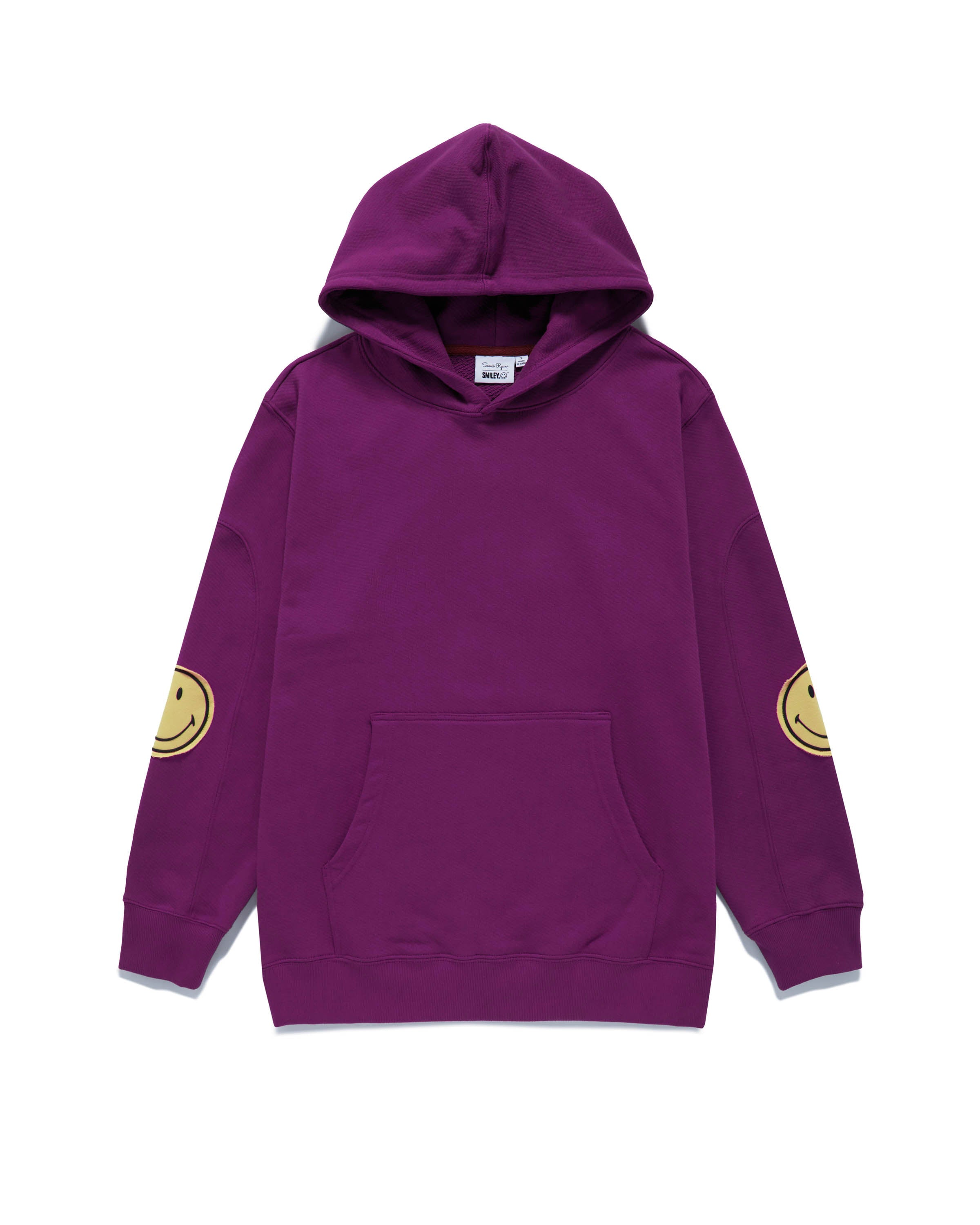 Smiley® Oversized Hoodie, Purple