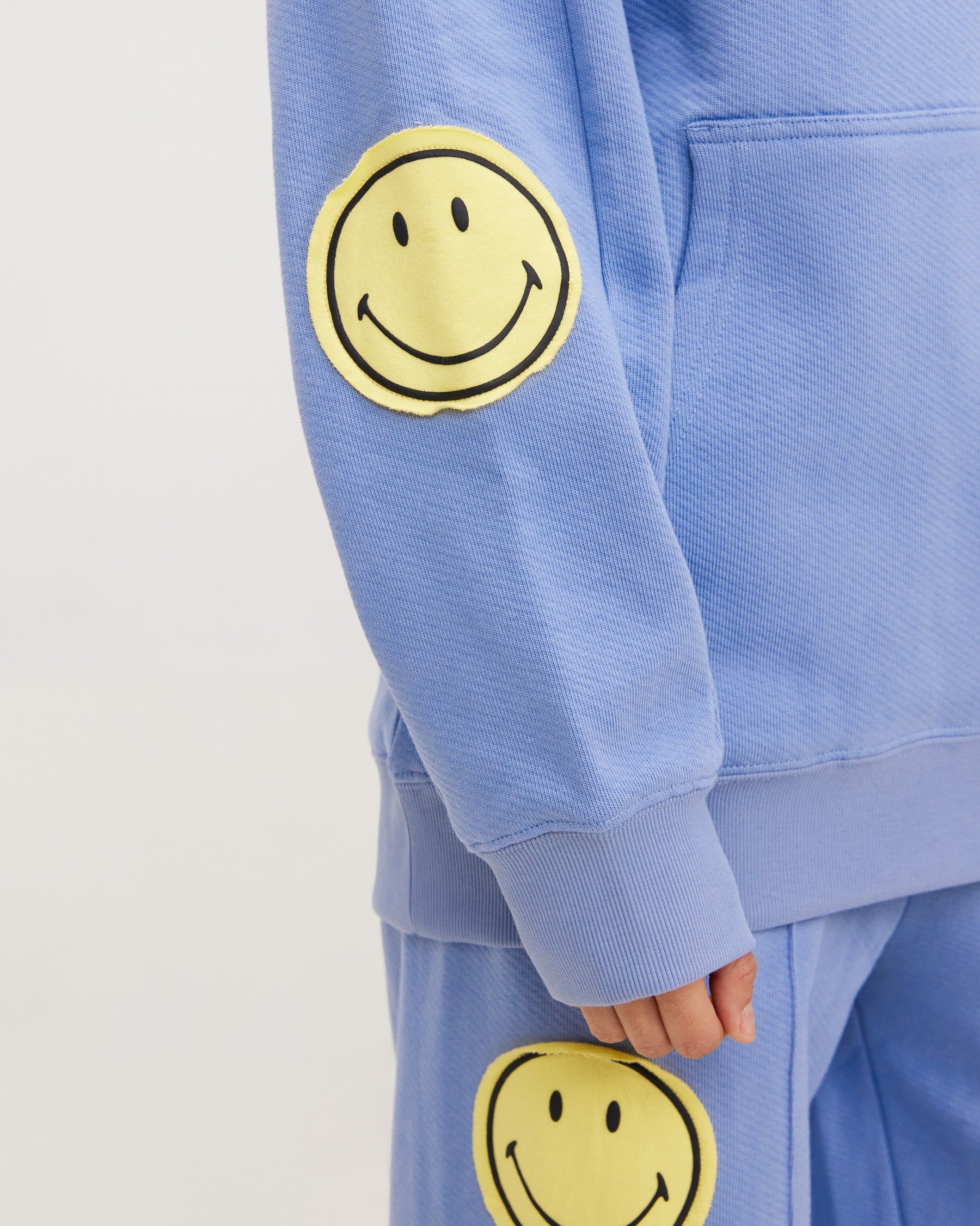 Smiley® Oversized Hoodie, Blue