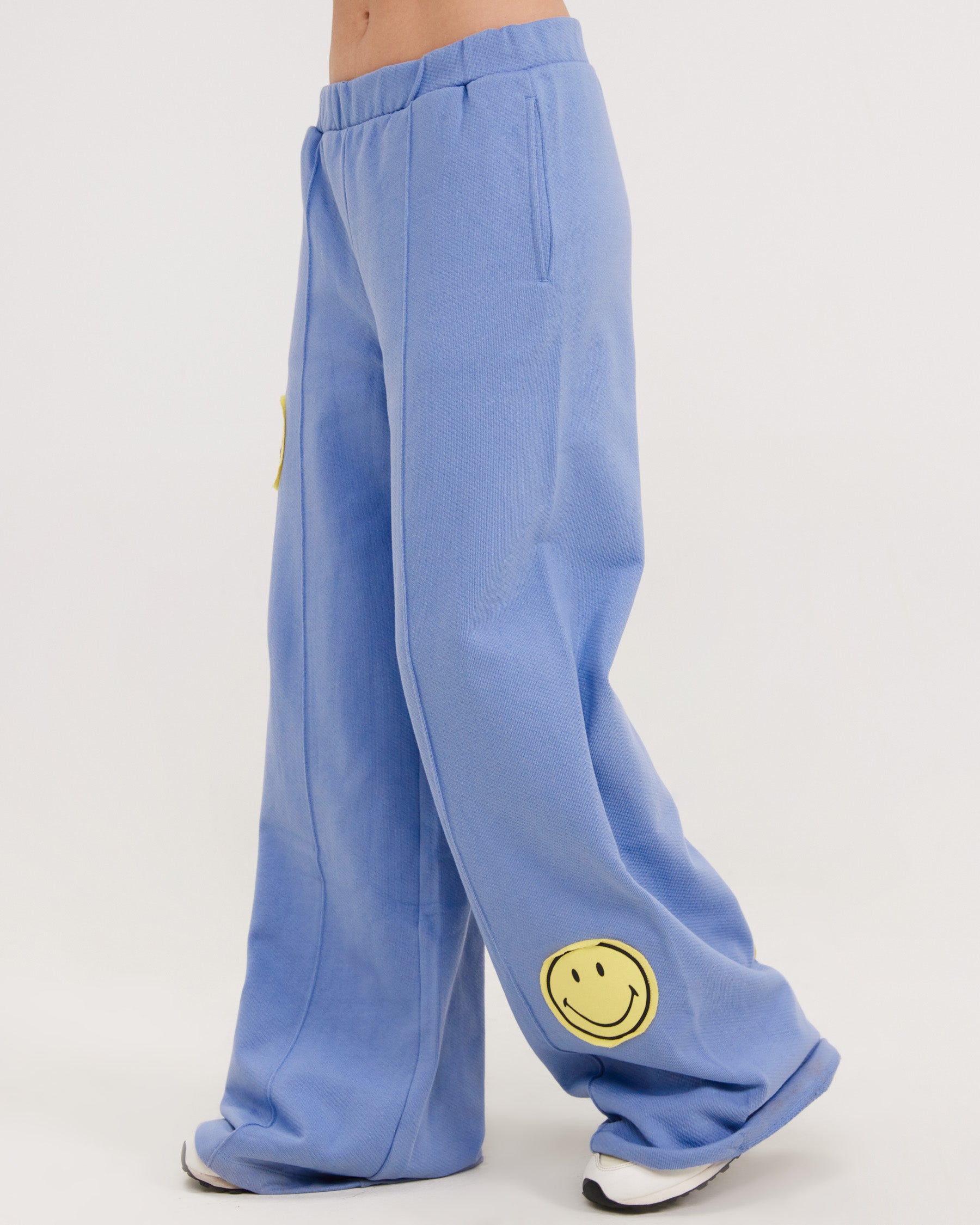 Smiley® Straight Leg Pants, Blue