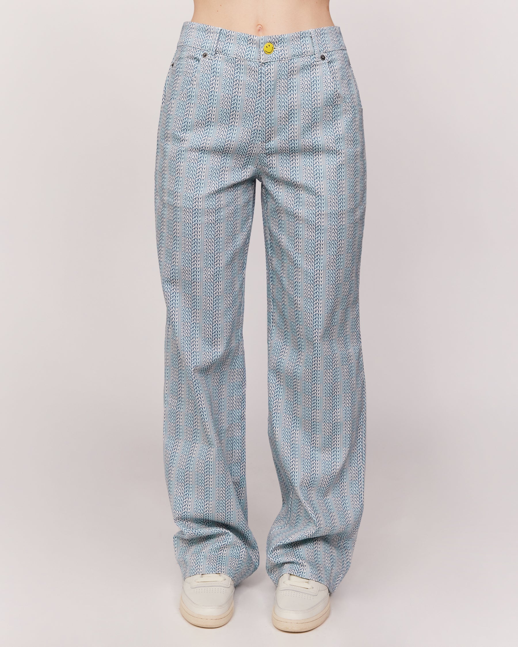 Smiley® Checkered Logo Pants