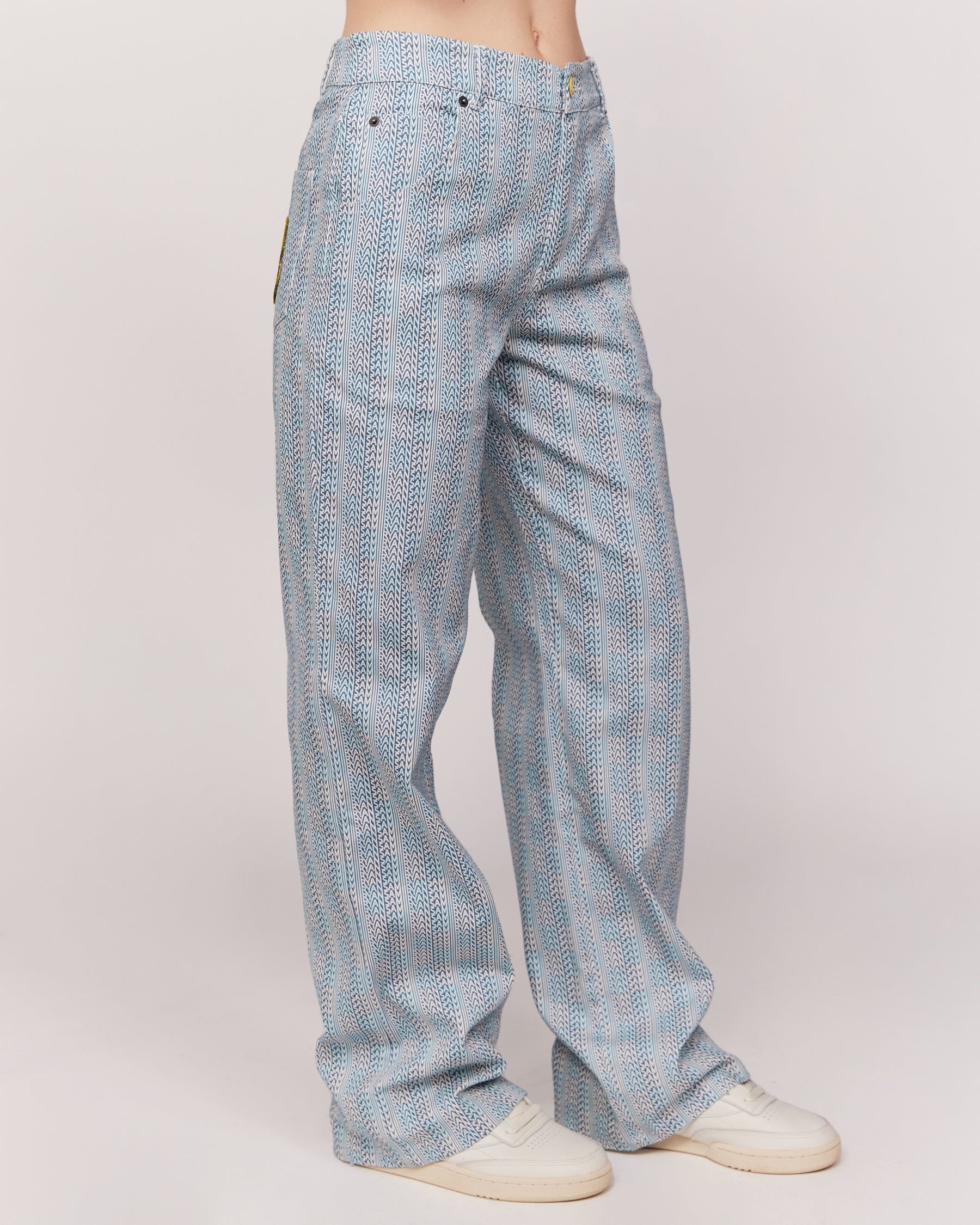 Smiley® Checkered Logo Pants