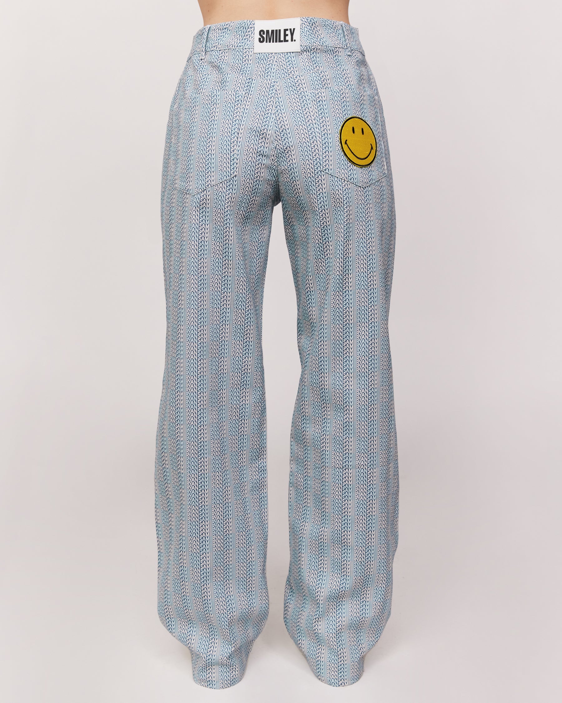 Smiley® Checkered Logo Pants