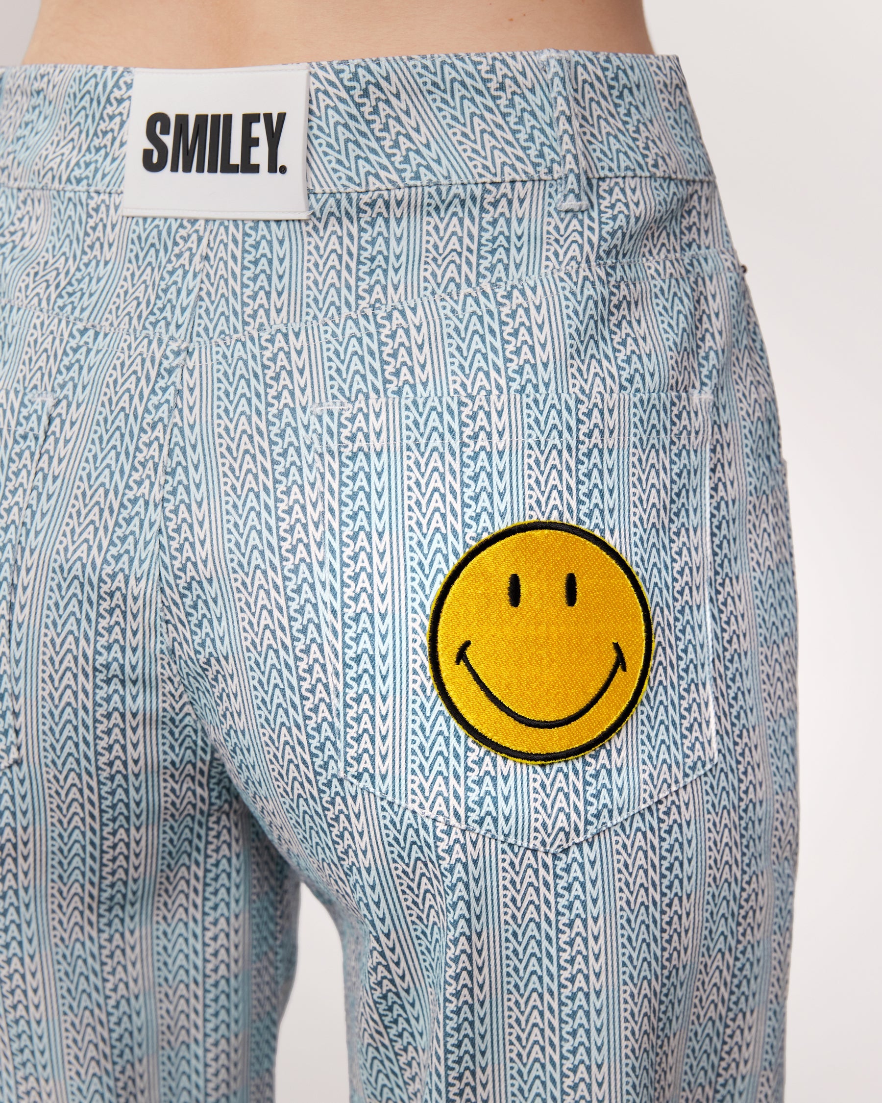 Smiley® Checkered Logo Pants