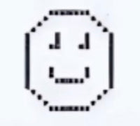 First mobile graphic emoticon.