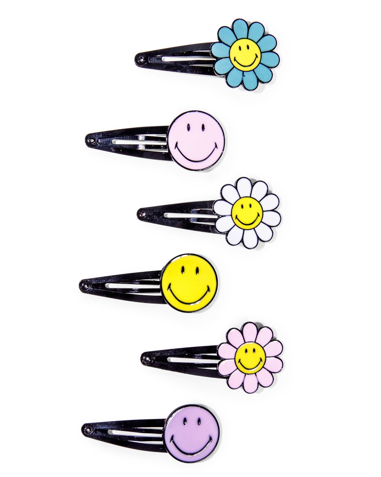 Smiley® Hair Clip Pack