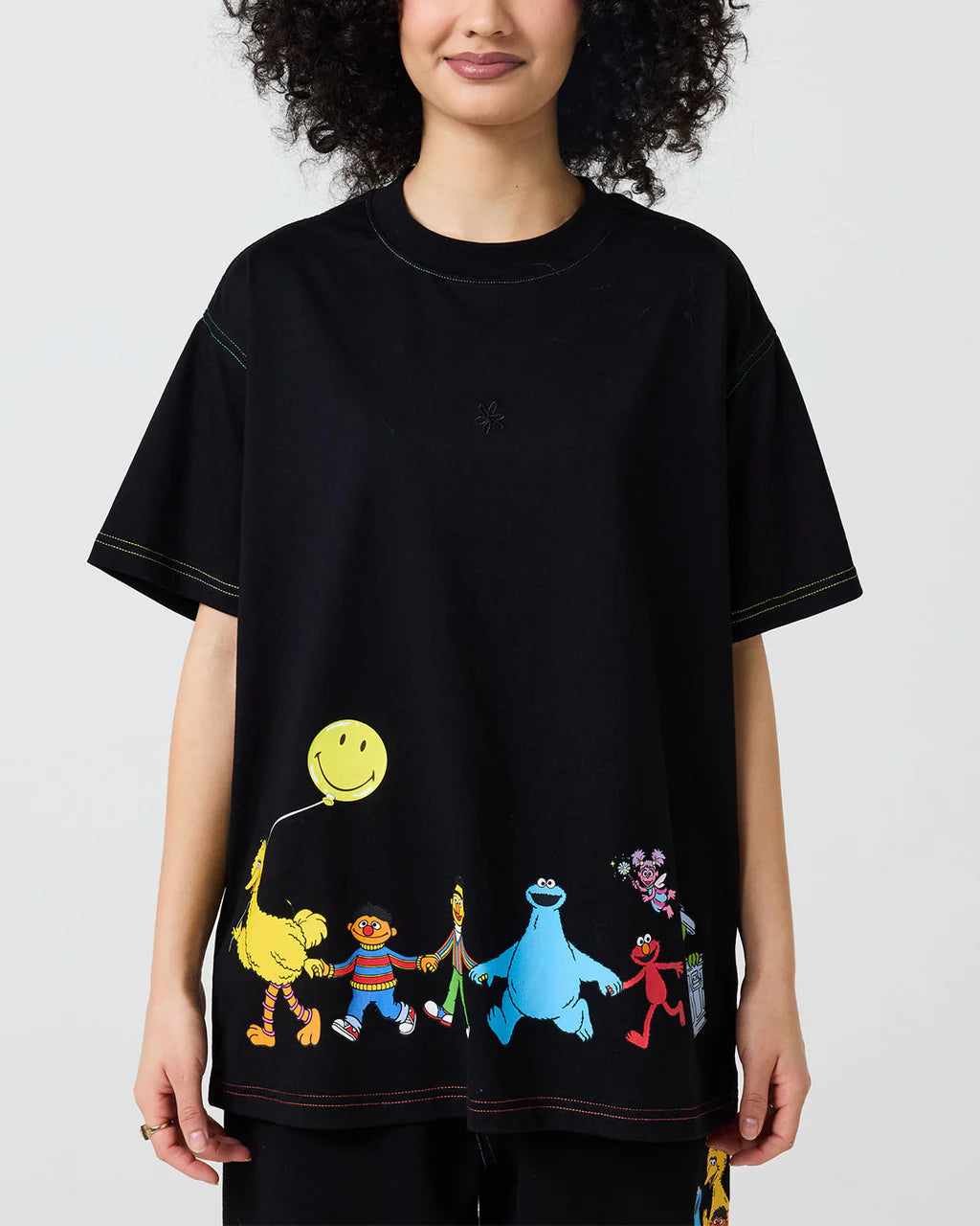 Sesame Street Happy Days Ahead Oversized Tee