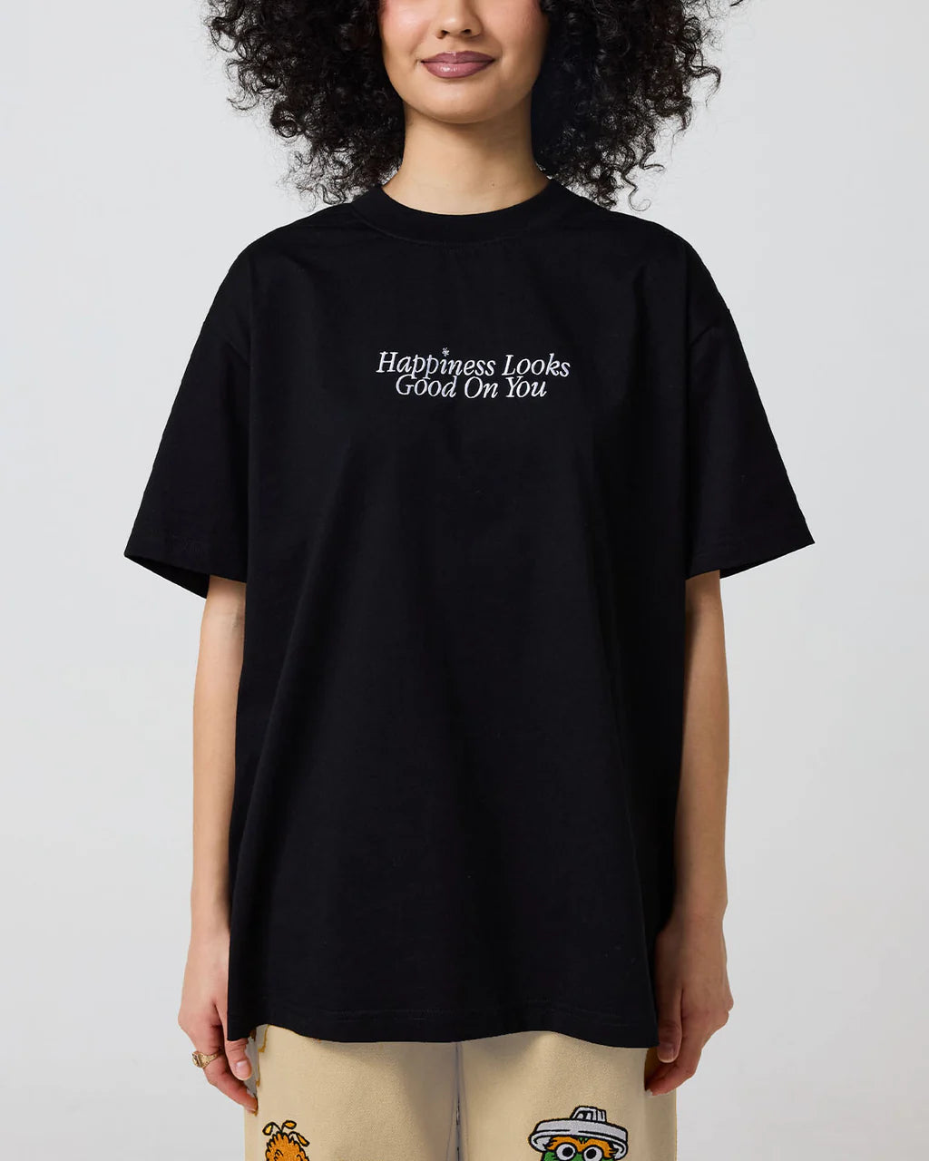 Sesame Street The Happiness Team Oversized Tee