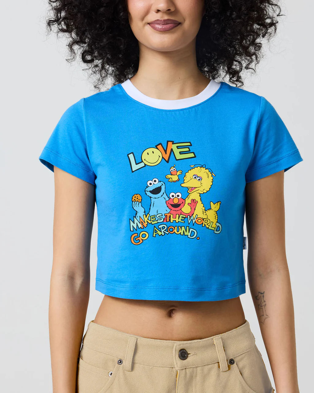 Sesame Street Around The World Baby Tee