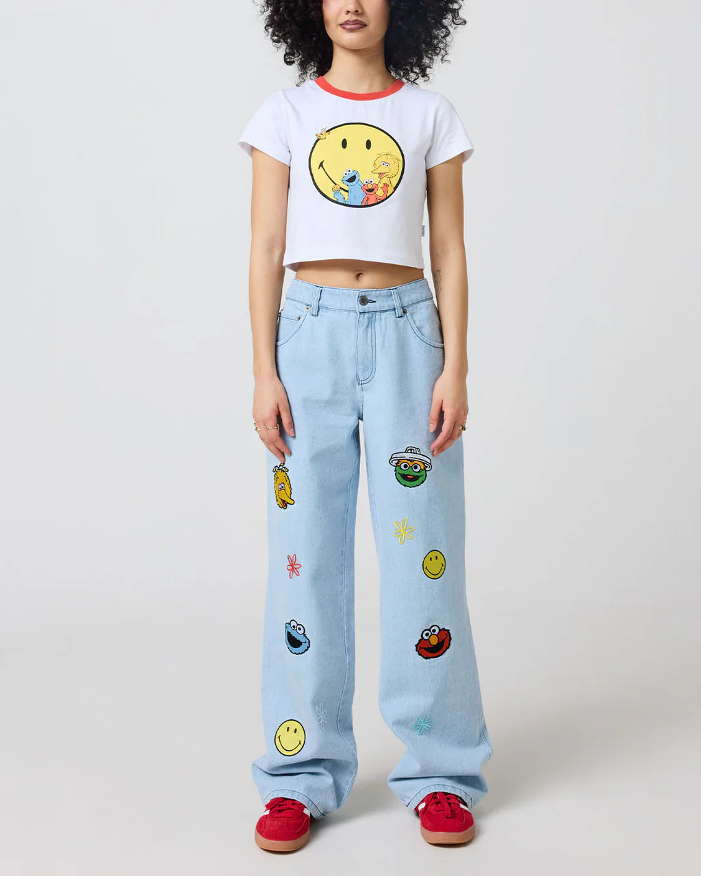 Sesame Street The Happiness Team Baby Tee