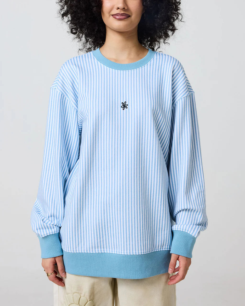 Sesame Street The Happy Club Crewneck, Blue