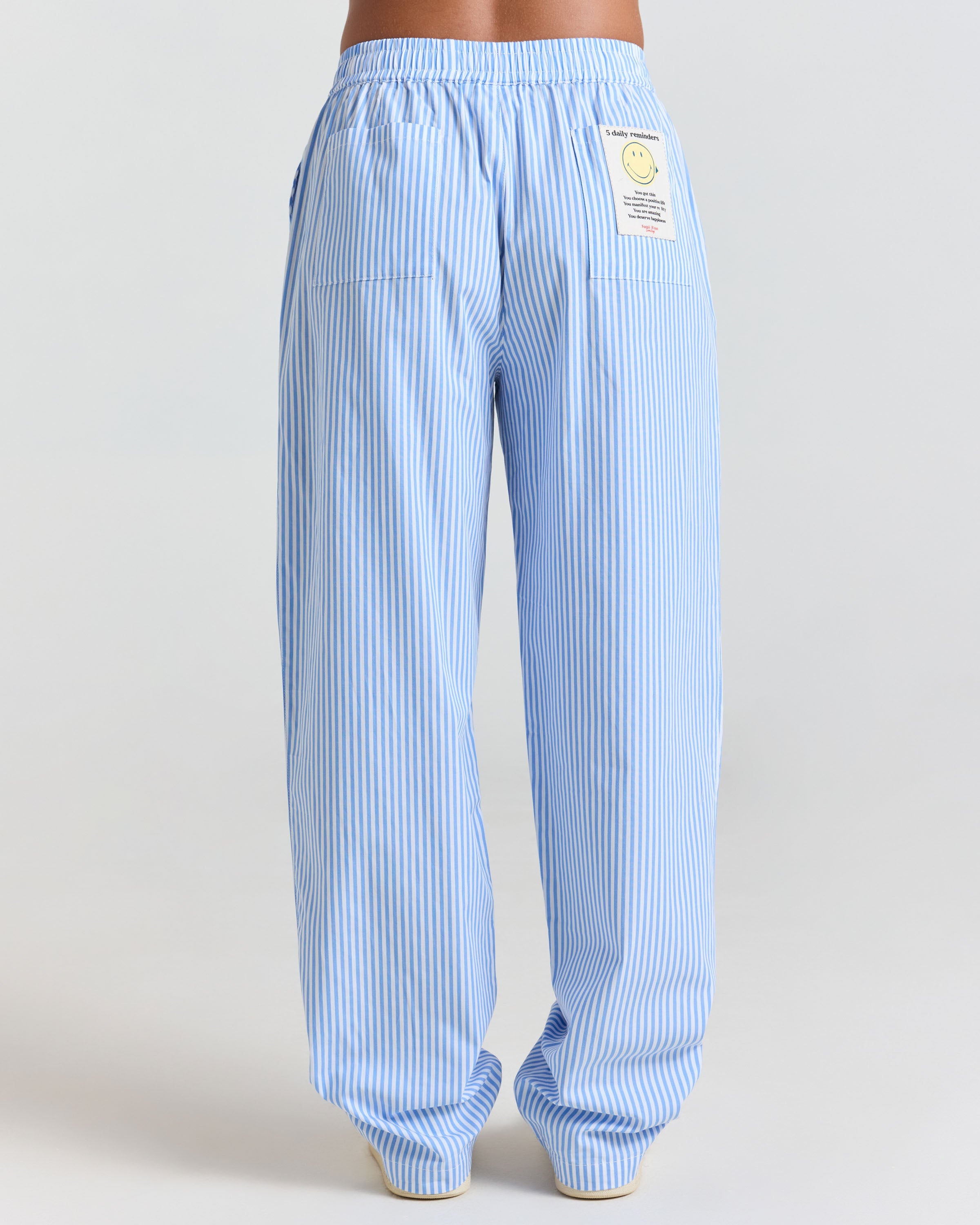 Smiley® Freshly Picked Poplin Pant, Blue