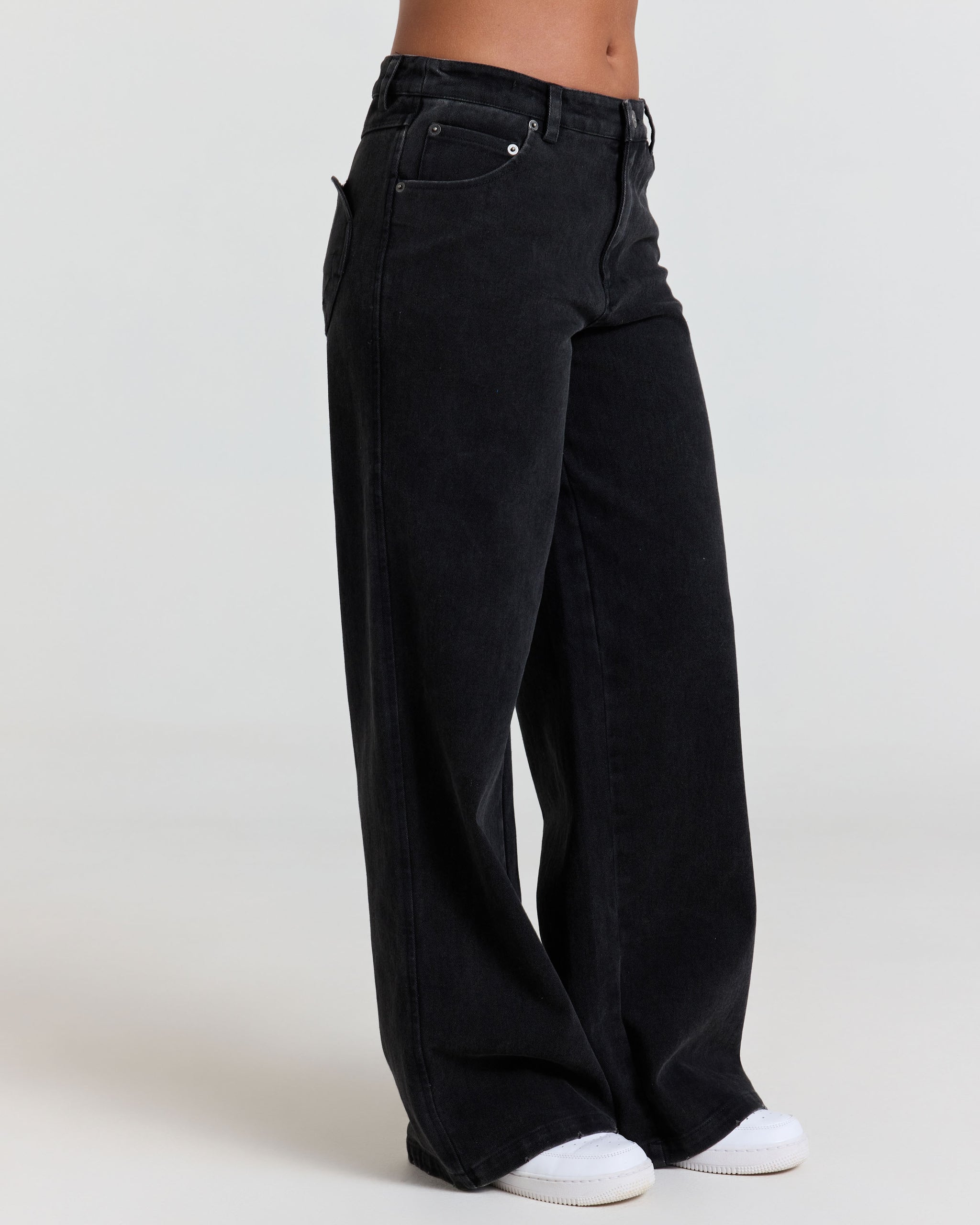 Smiley® Denim Jeans, Vintage Black