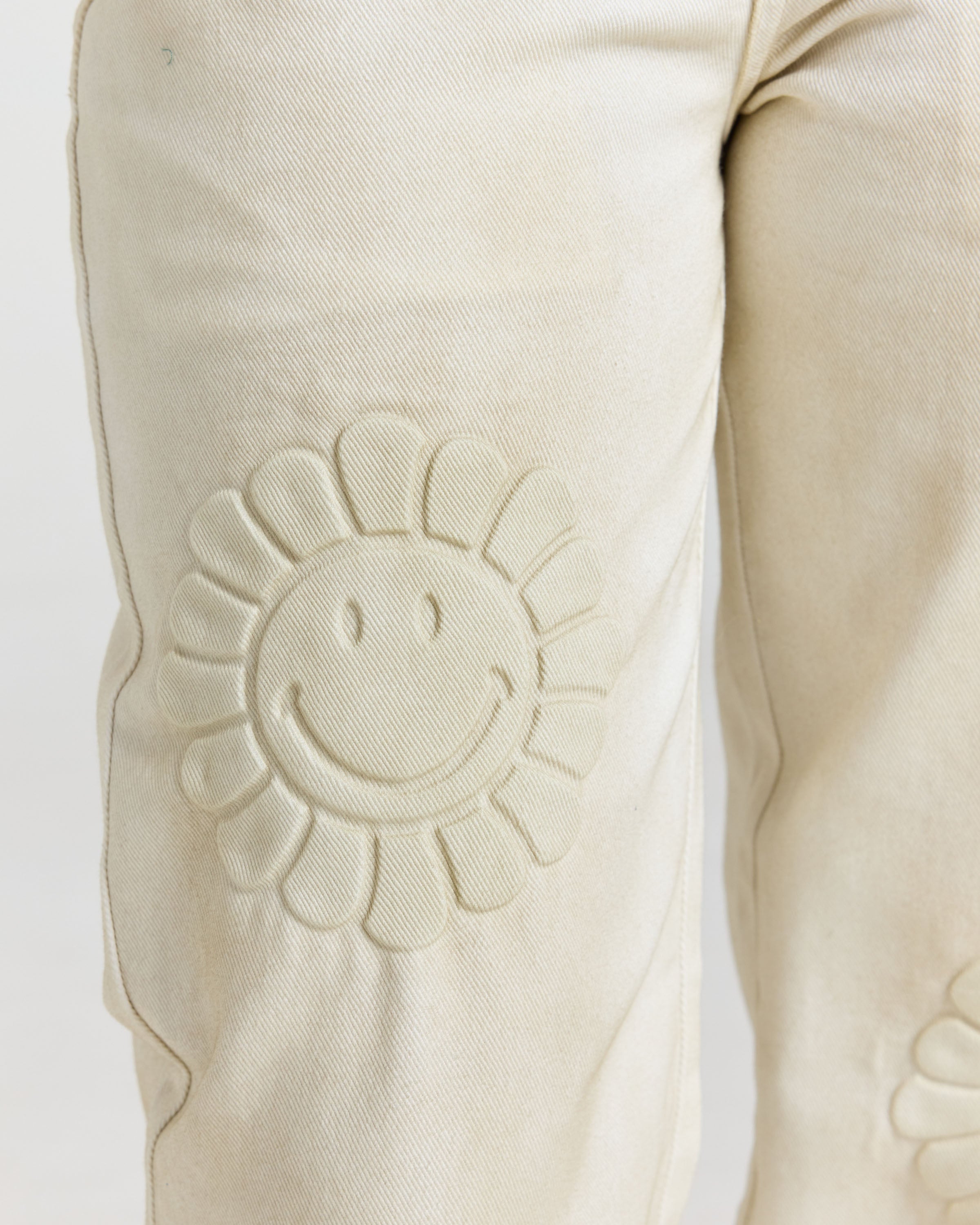 Smiley® Garden Straight Leg Jean, White