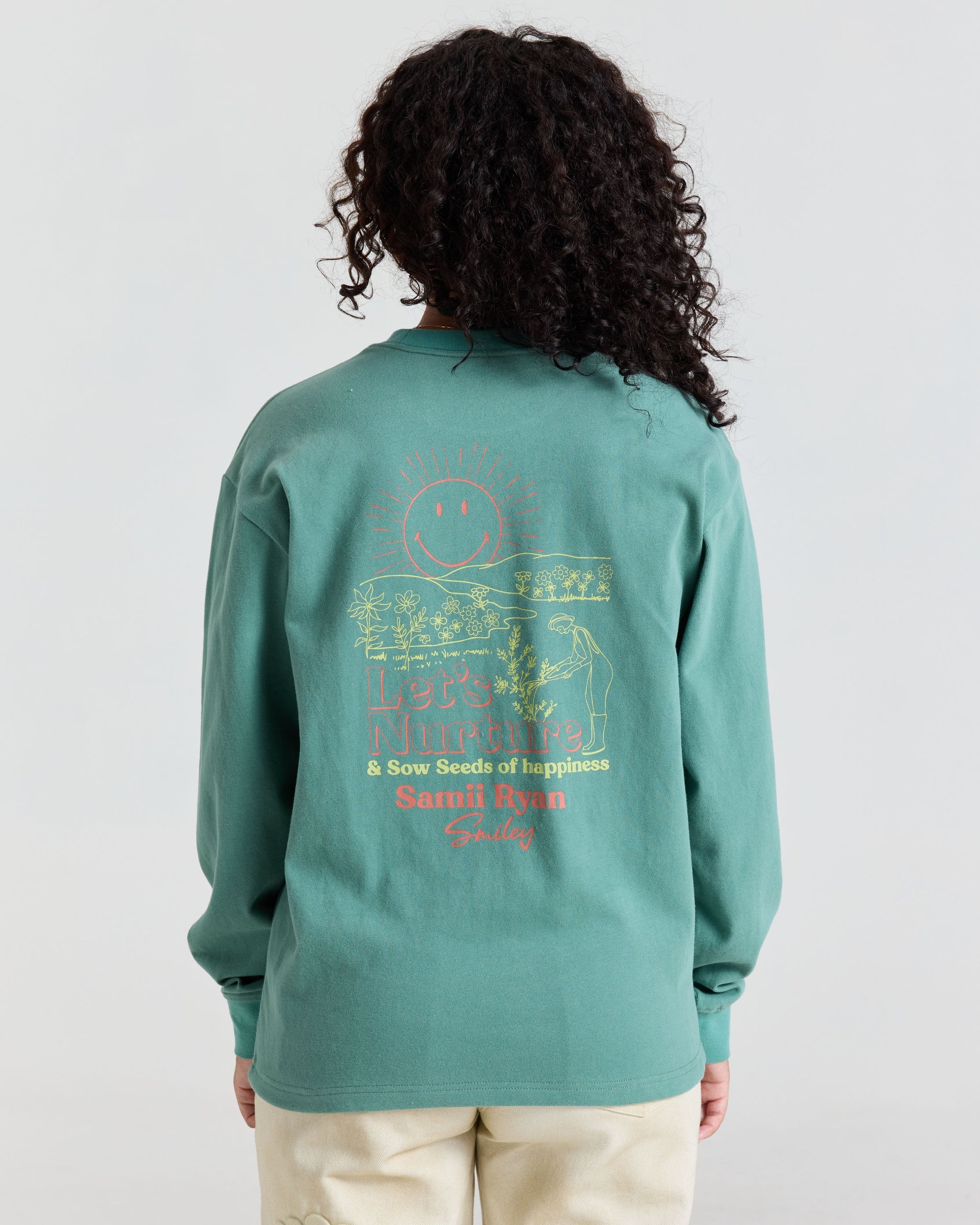 Smiley® Nurture Longsleeve, Green