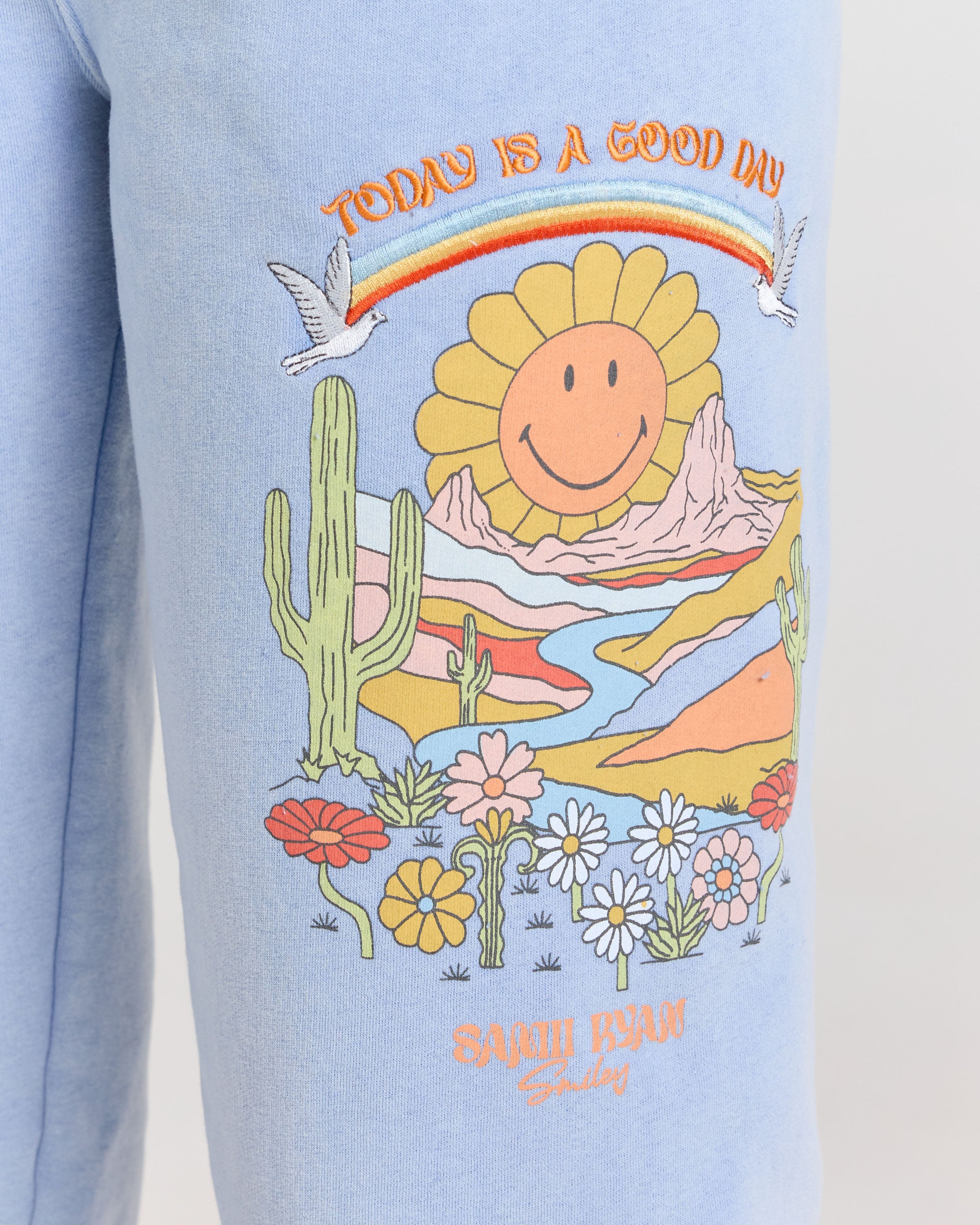 Smiley® Mirage Sweatpants, Blue