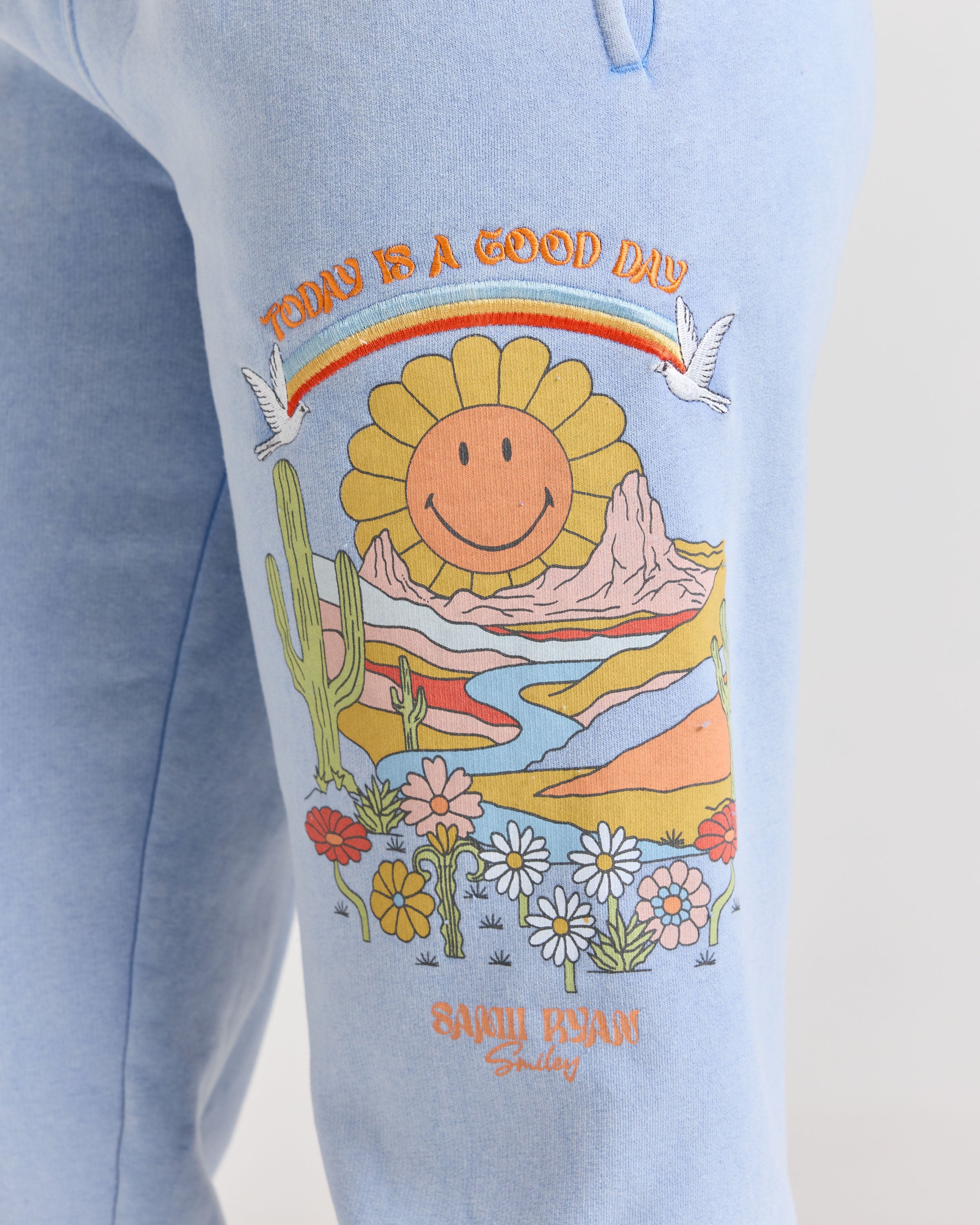 Smiley® Mirage Sweatpants, Blue