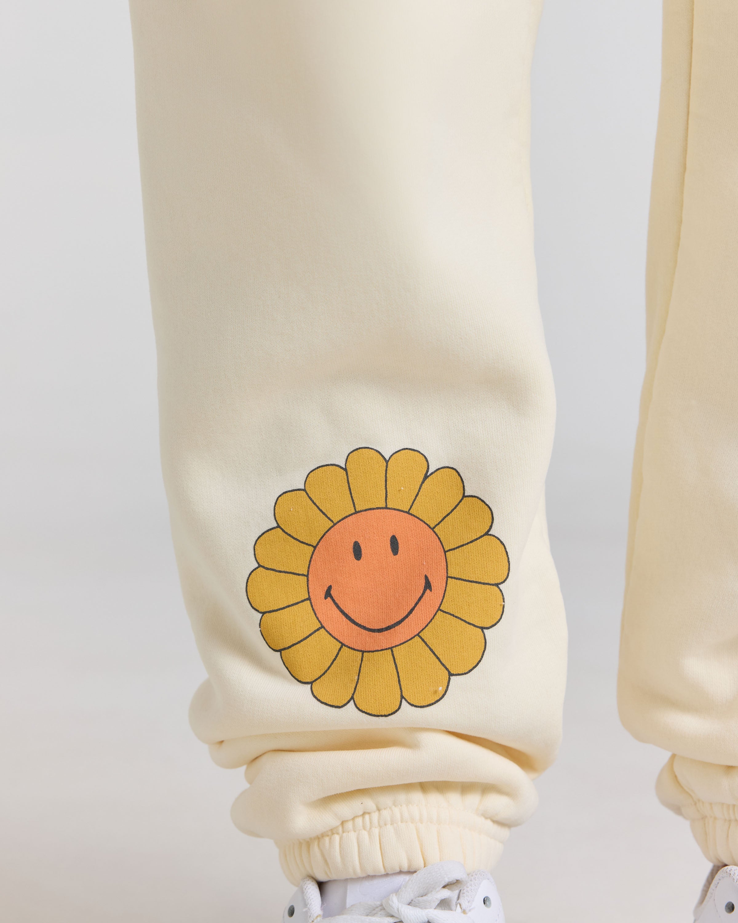 Smiley® Mirage Sweatpants, Cream