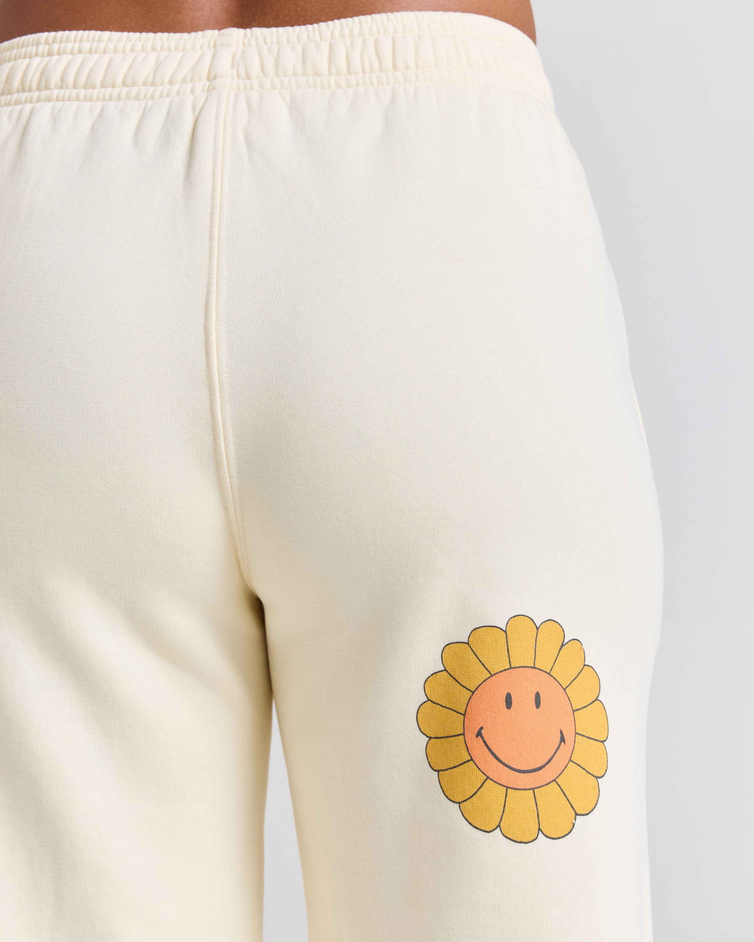 Smiley® Mirage Sweatpants, Cream