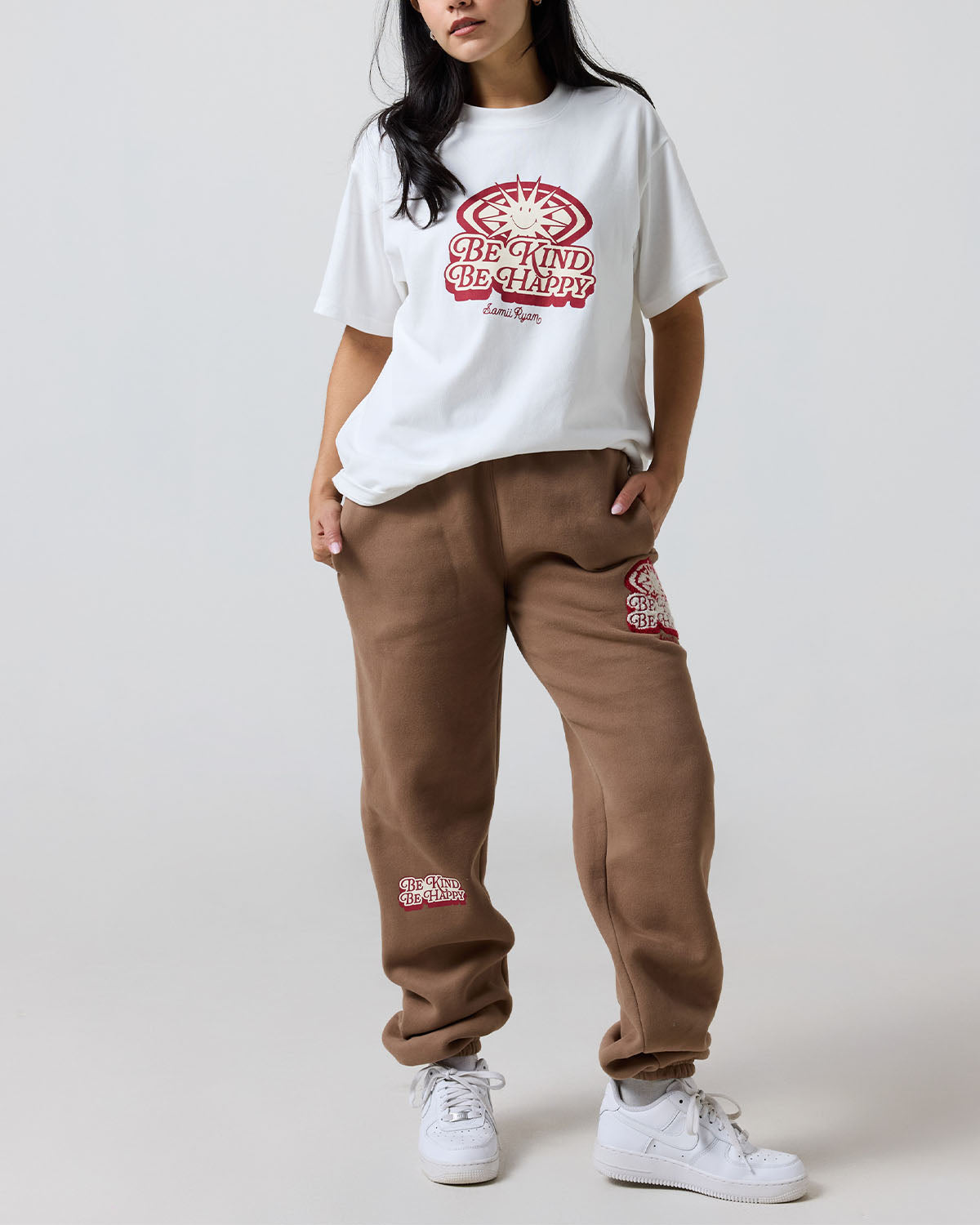 Smiley® Be Happy, Be Kind Oversized Tee