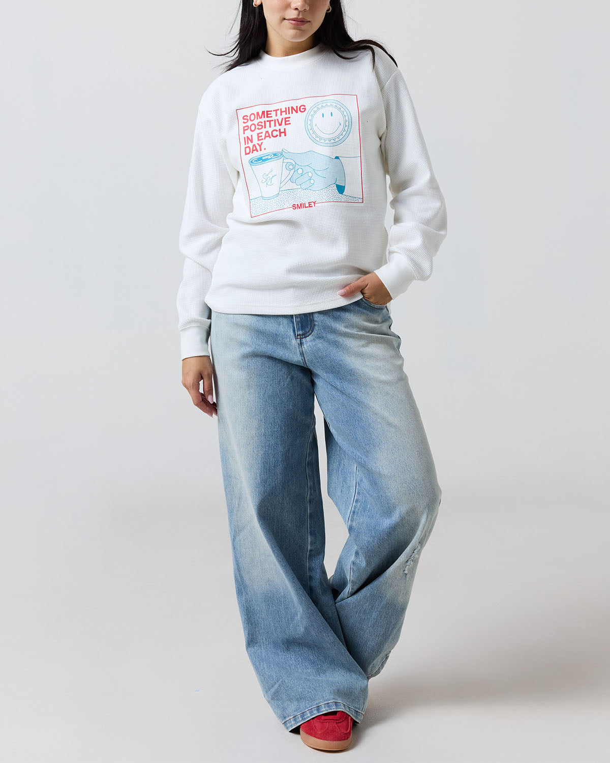 Smiley® Something Positive Thermal Longsleeve