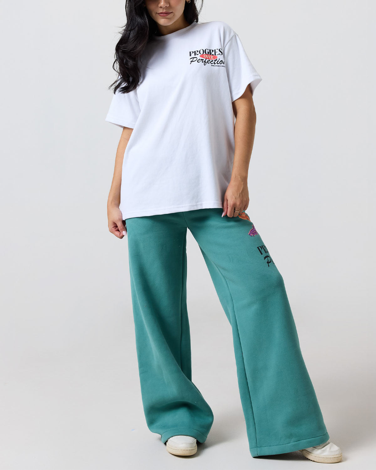 Smiley® Trust The Process Open Leg Sweatpants