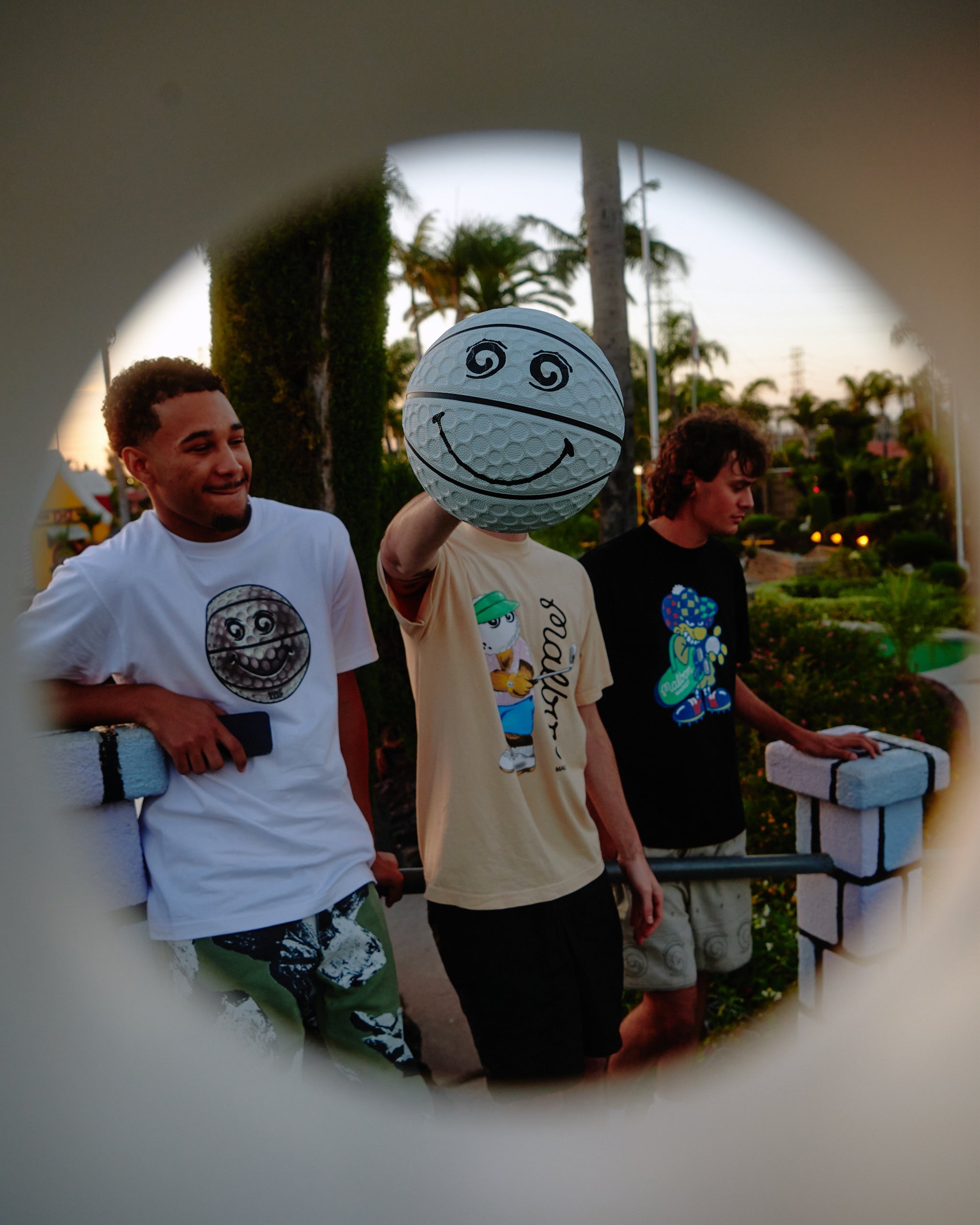 Smiley® Malbon Market Golf Basketball