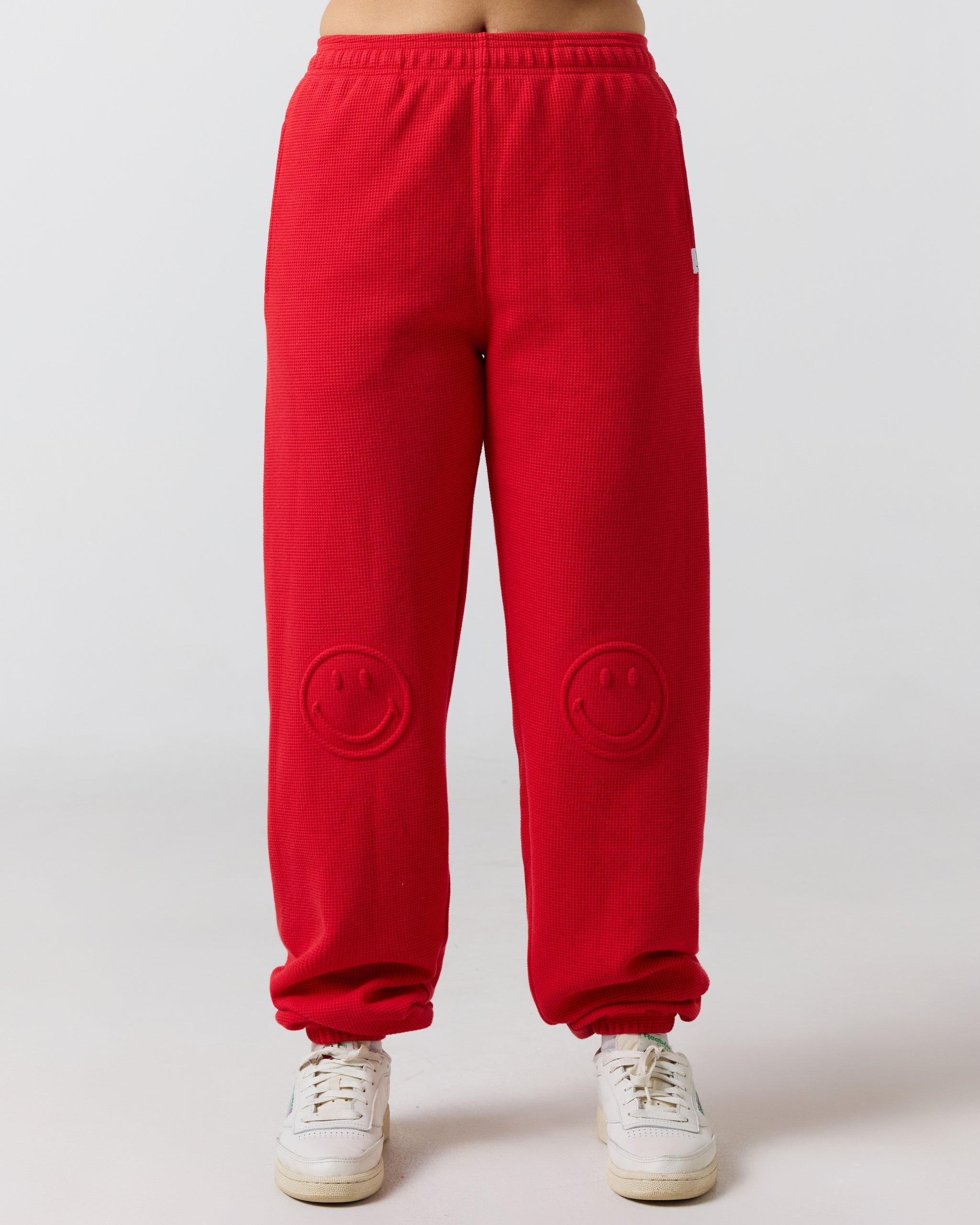 Smiley® Thermal Pants, Red