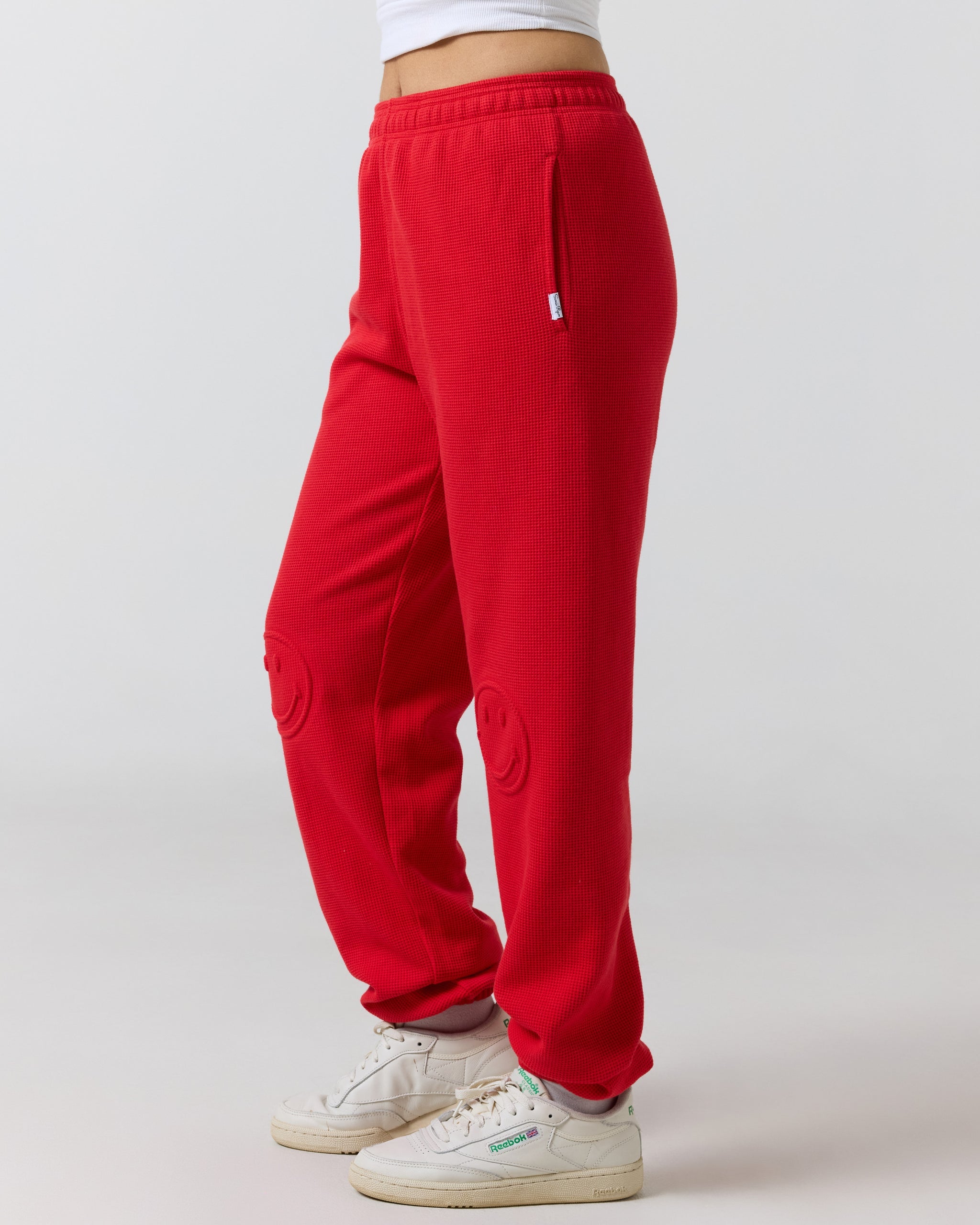 Smiley® Thermal Pants, Red