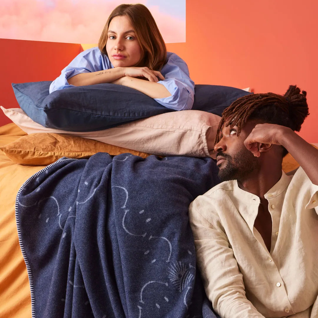 Biancoperla x Smiley® Double Duvet Cover Set - All Colours