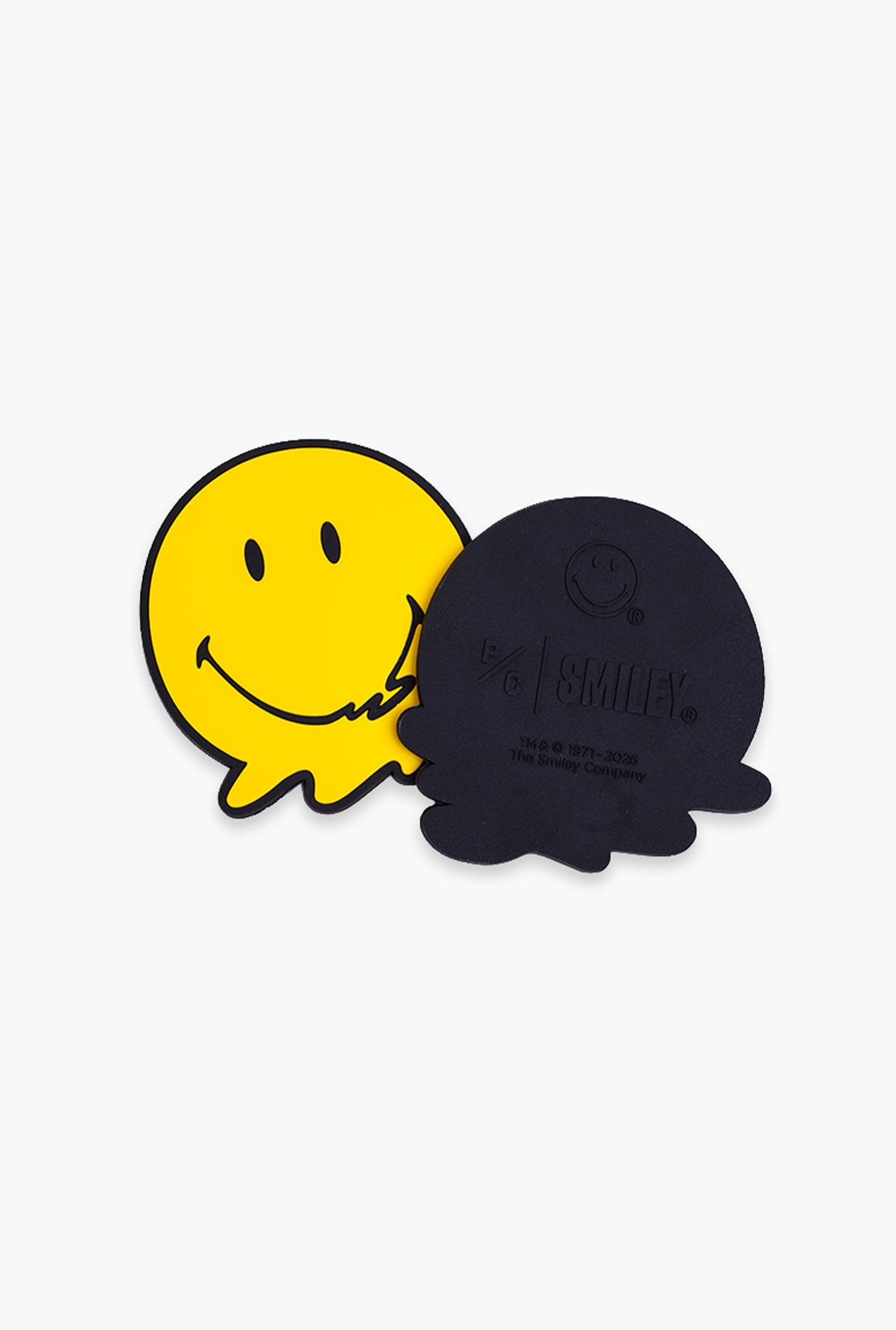 P/C x Smiley®: Tired of Being Tired Silicone Coaster - Multicolour