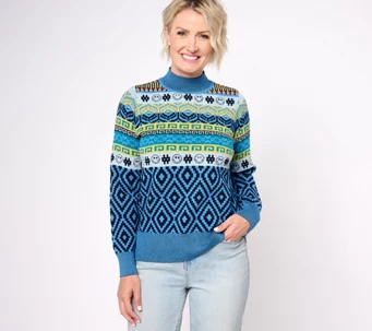 LOGO by Lori Goldstein x Smiley® World 圆领毛衣