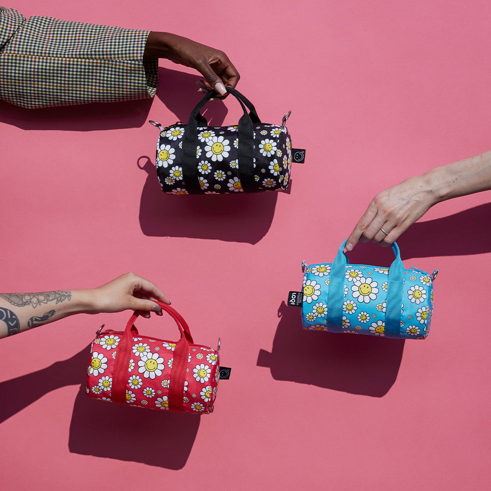 Flores Aquarius Recicladas Pequeno Weekender