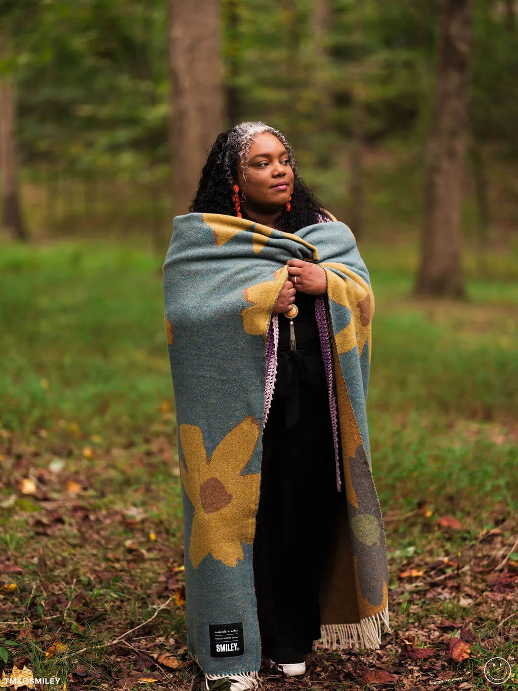 Sackcloth & Ashes x Smiley® | Bloom Harmony Blanket