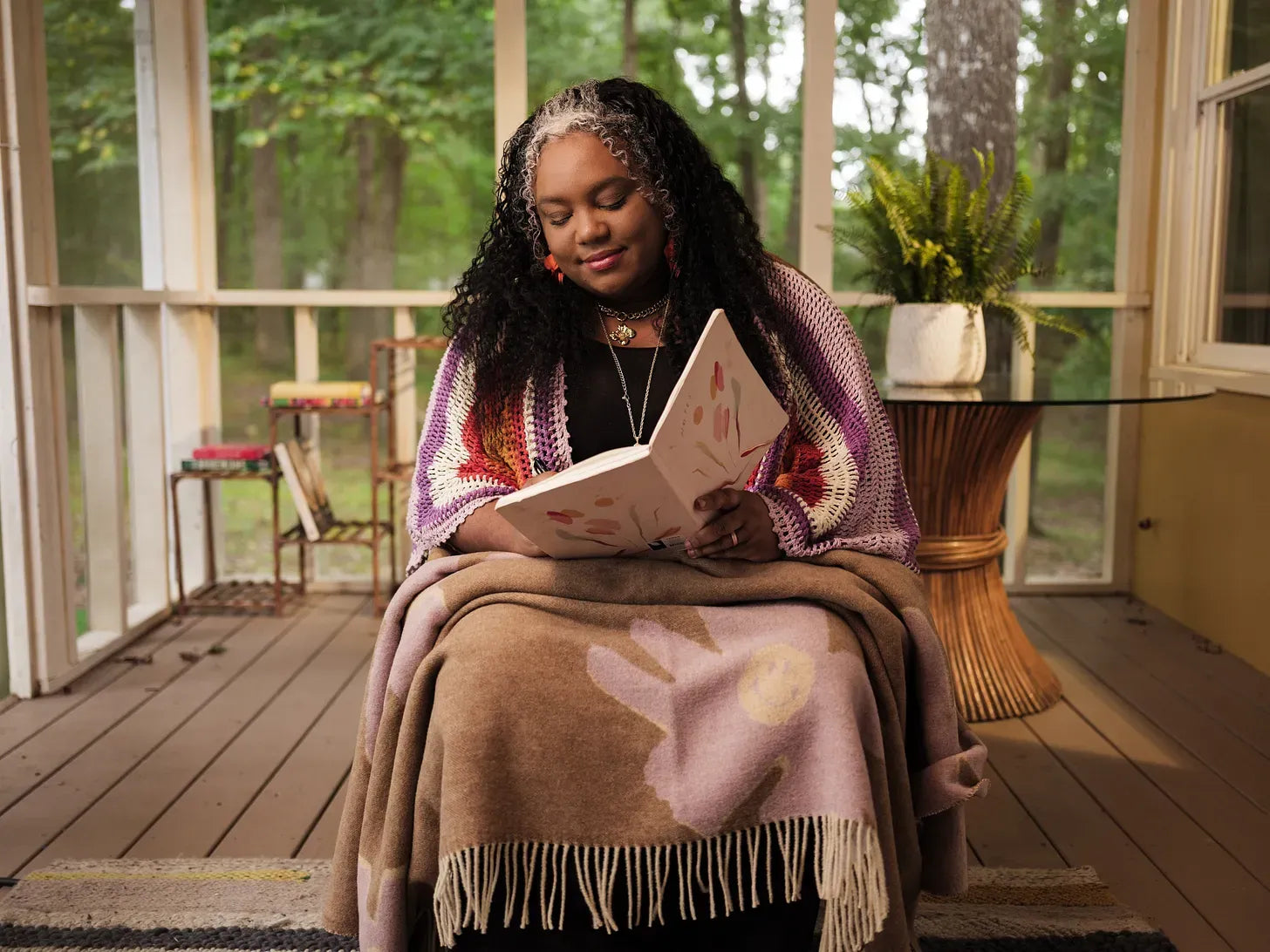 Sackcloth & Ashes x Smiley® | Bloom Radiance Blanket