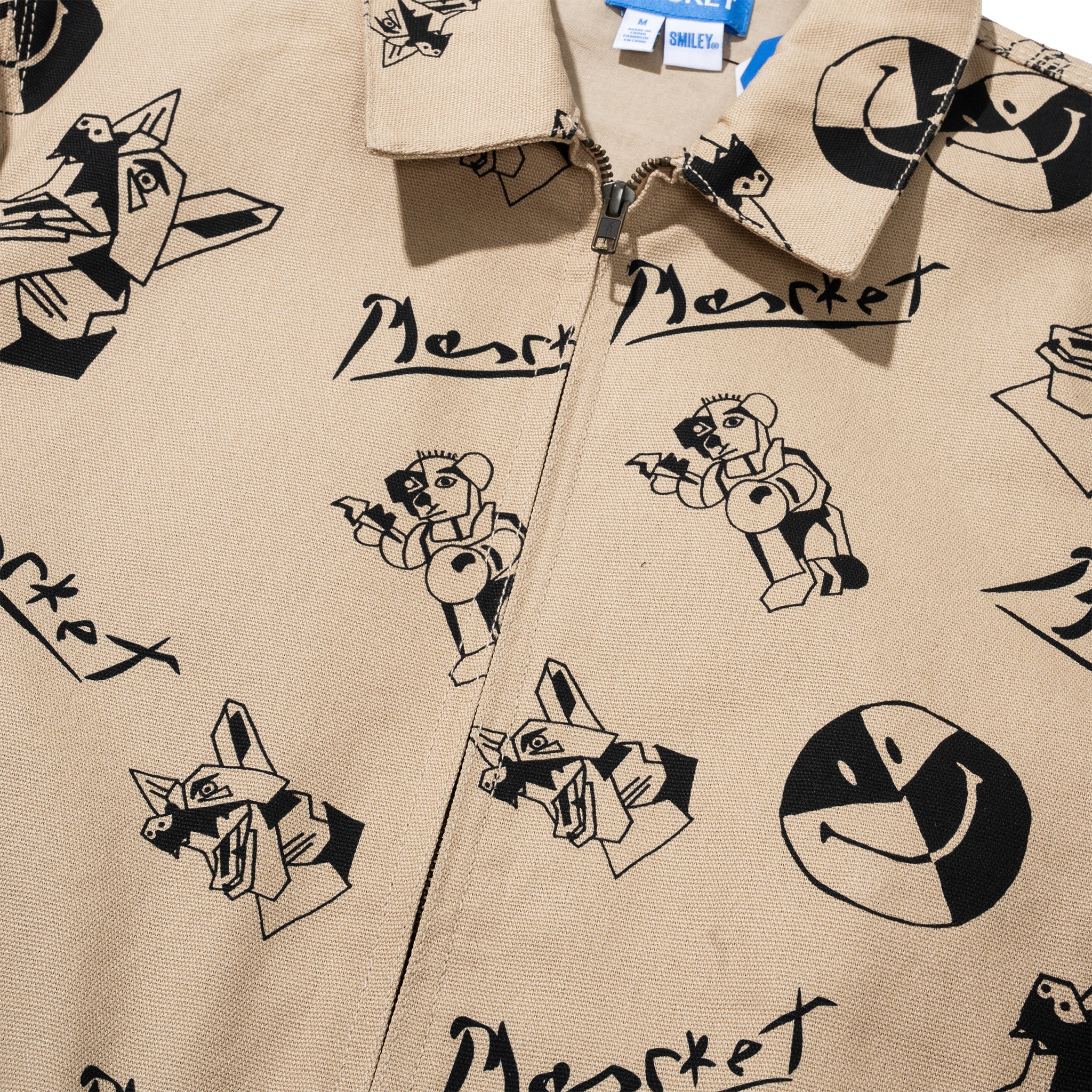 SMILEY CUBISM WORK JACKET