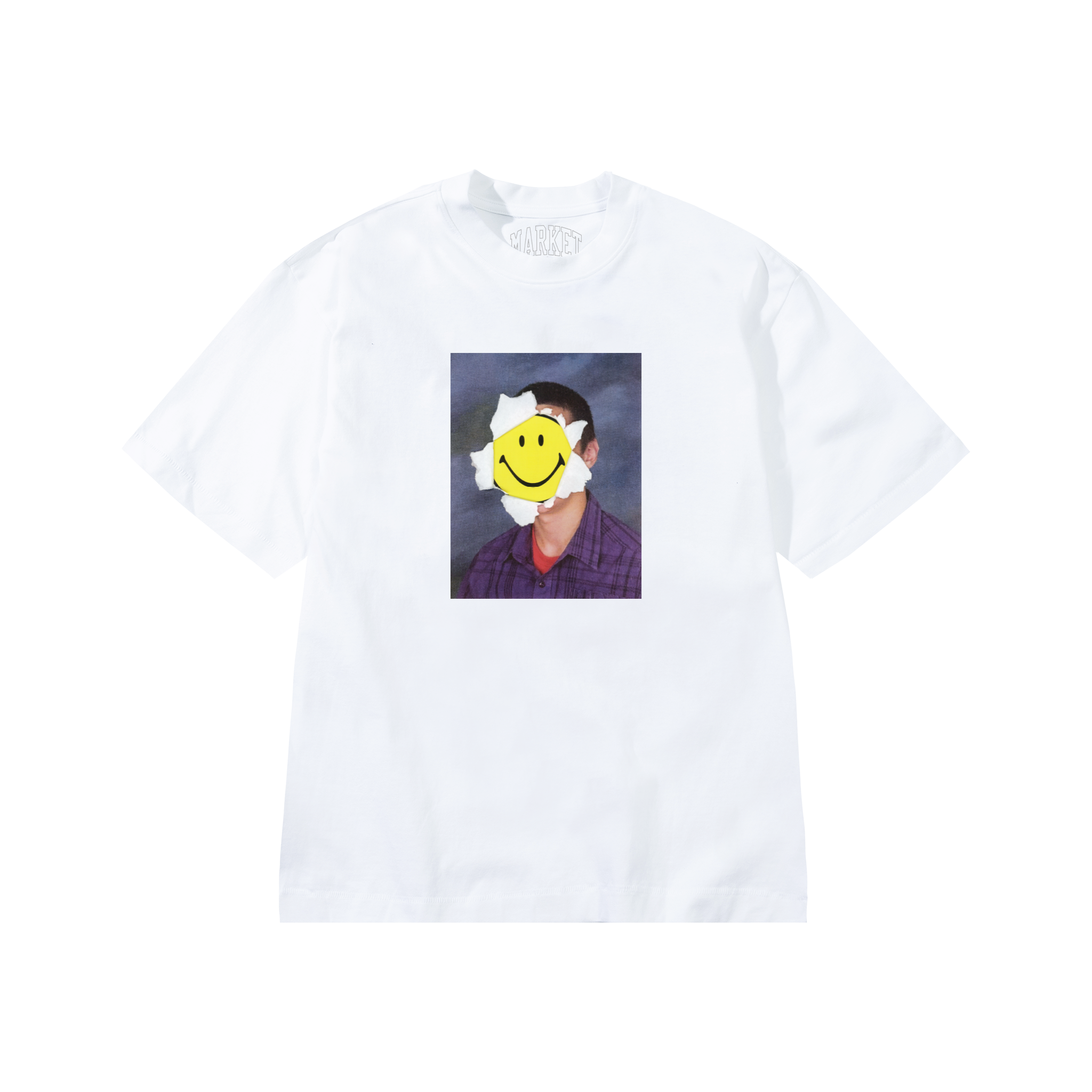 SMILEY YEARBOOK PHOTO T-SHIRT
